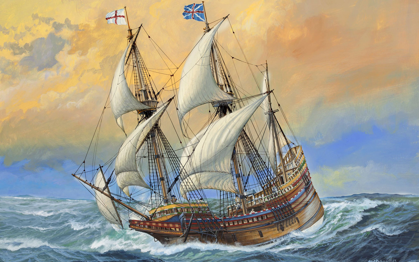 рисунок Mayflower
