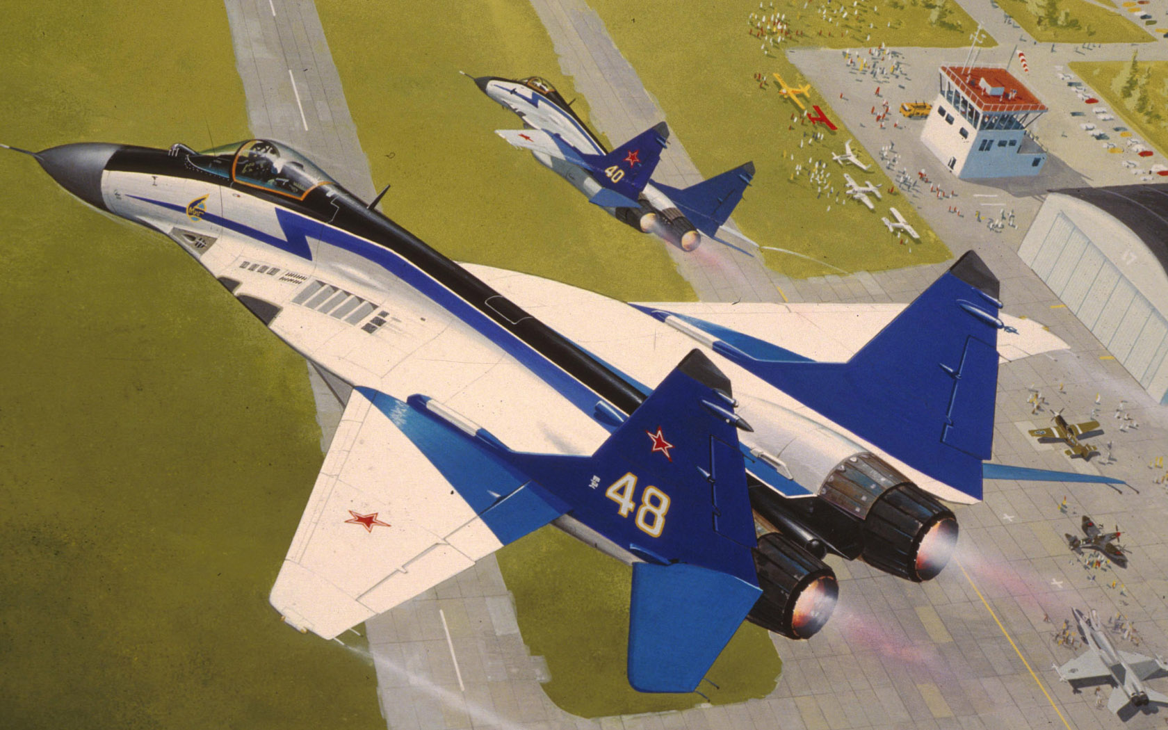 рисунок MiG-29 The Swifts