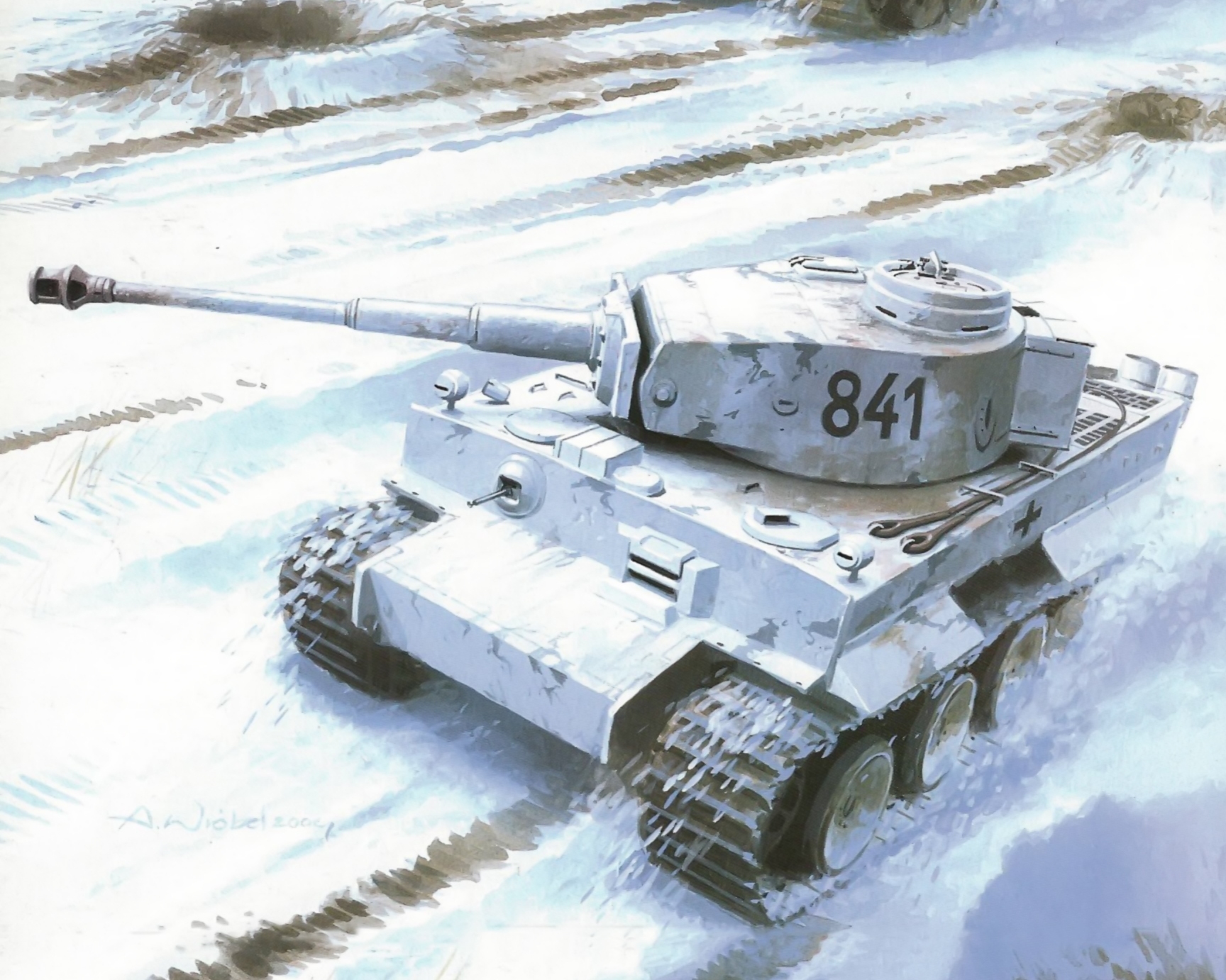 Немецкий танк тигр 1