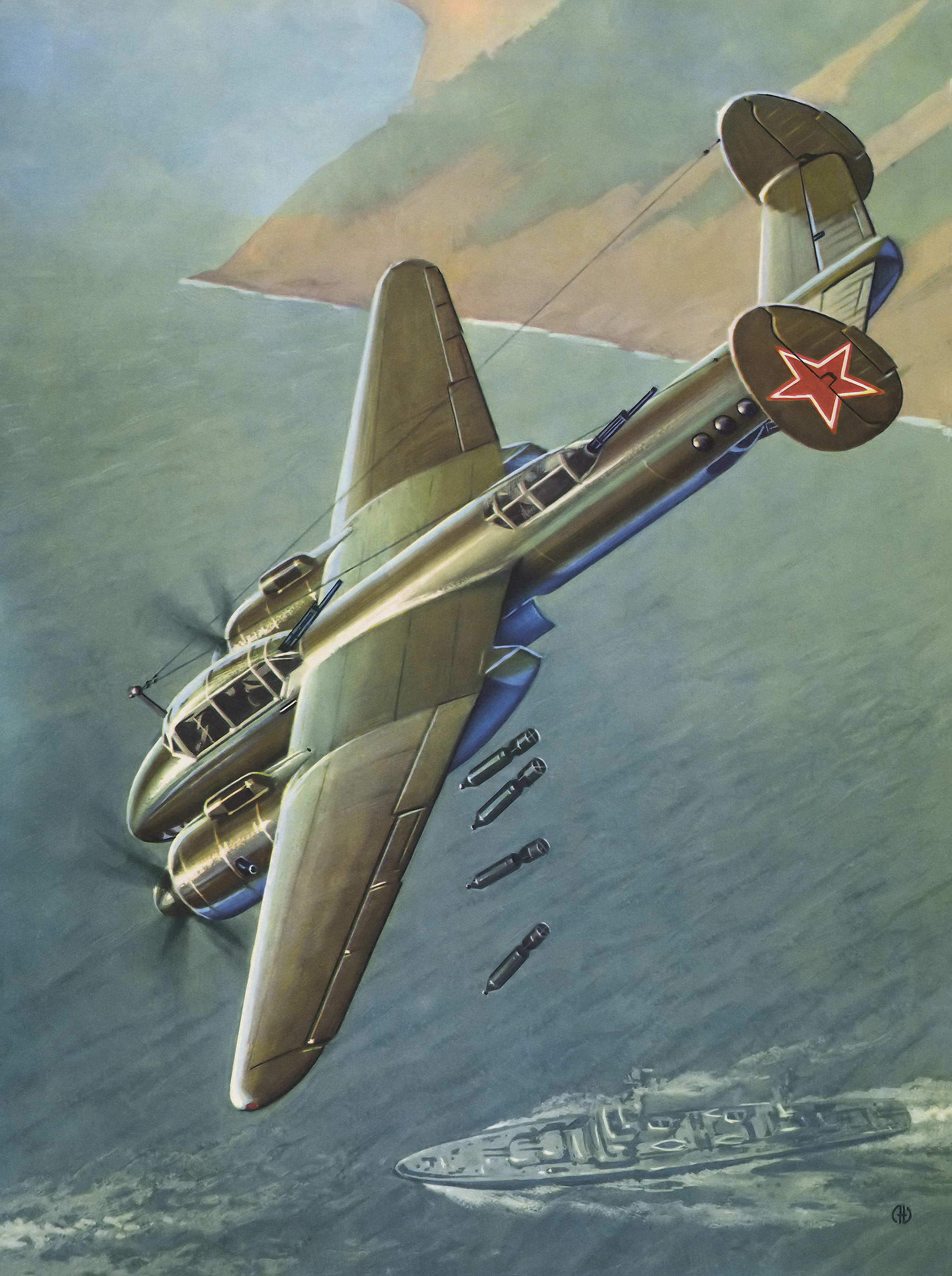 Бомбардировщик второй мировой СССР ту2