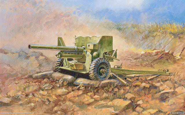 Пятничные арты - пушка Mk. II и Танк Тигр