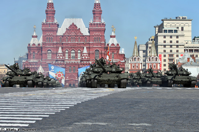 Генеральная репетиция Парада Победы 2013 на Красной площади