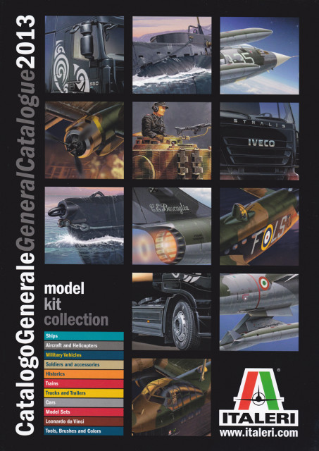 Каталог сборных моделей Italeri 2013