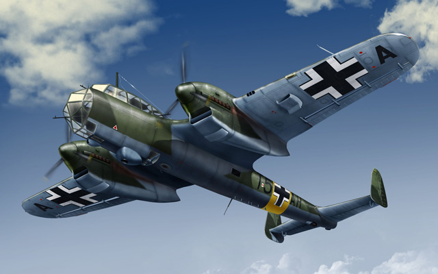 Пятничные арты - По-2 и Do-215B-4