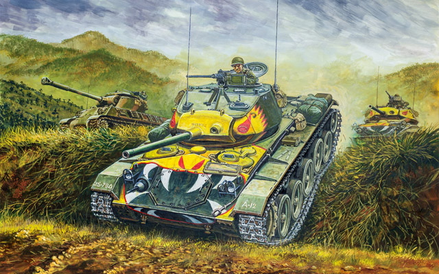 Пятничные арты - танки Т-90С и М24
