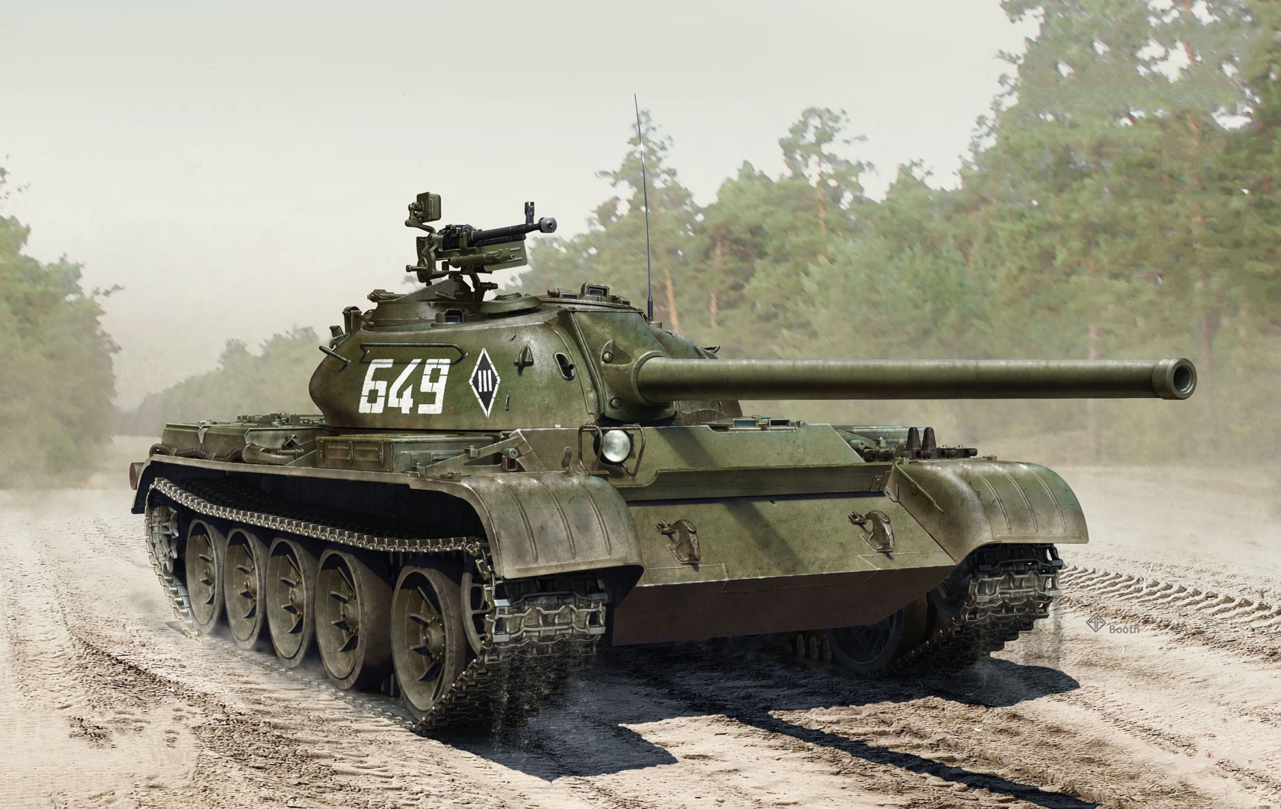 рисунок T-54-2 MOD. 1949
