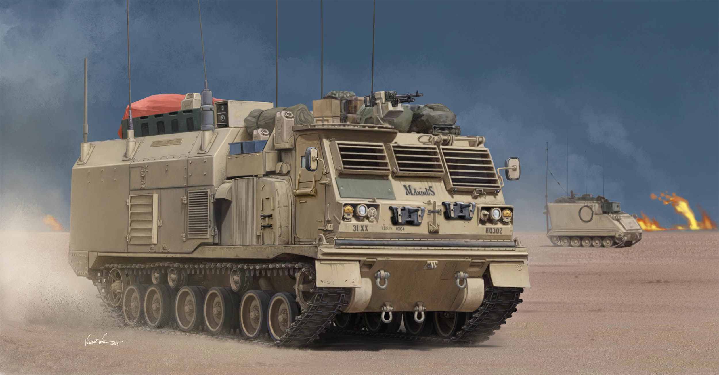 рисунок M4 Command and Control Vehicle (C2V)