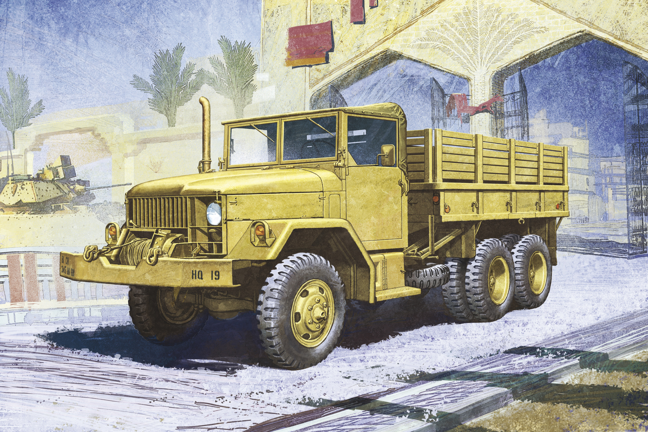 рисунок U.S. M35 2.5ton Cargo Truck