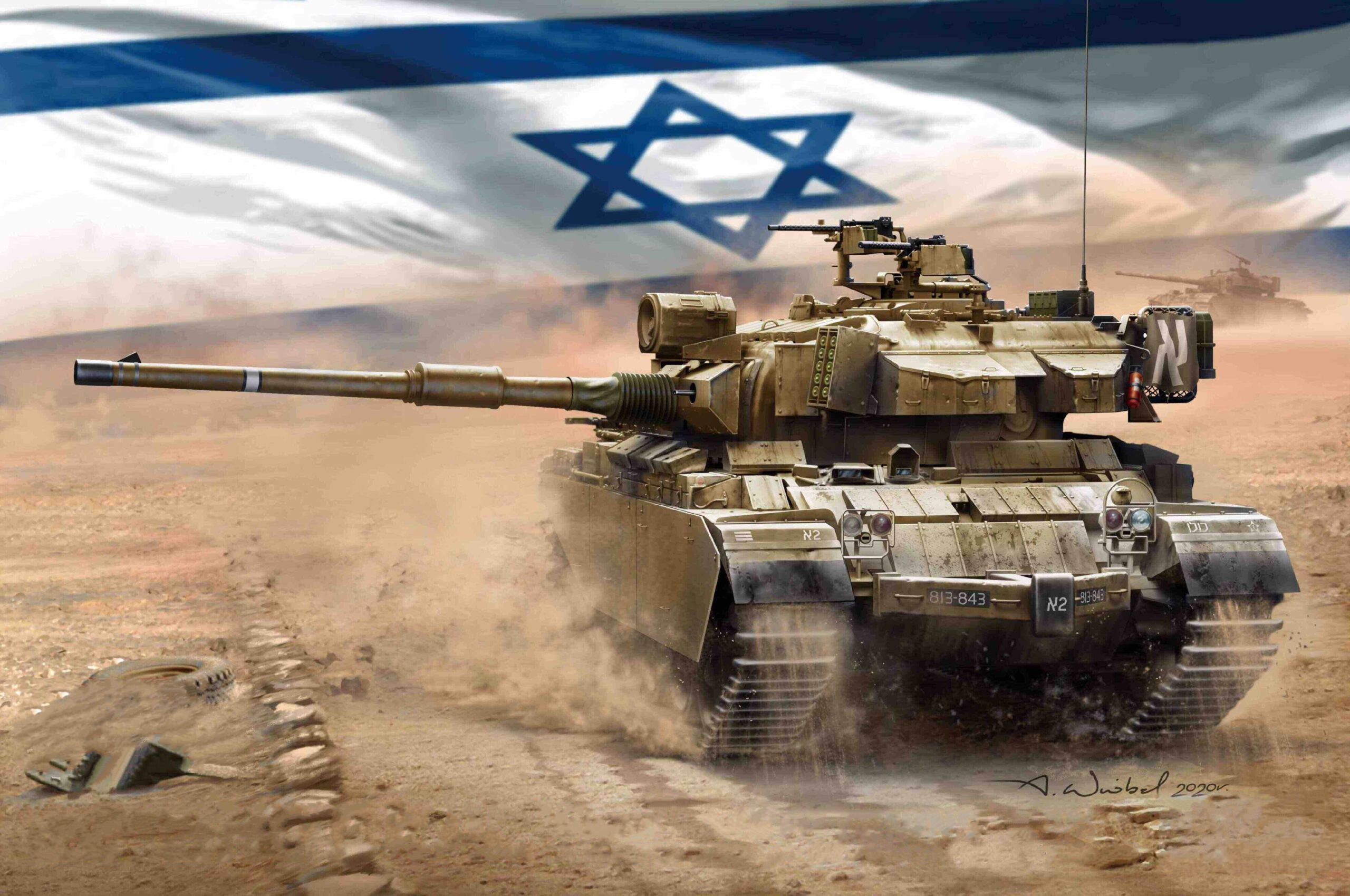 рисунок IDF Shot Kal Gimel w/Battering RAM