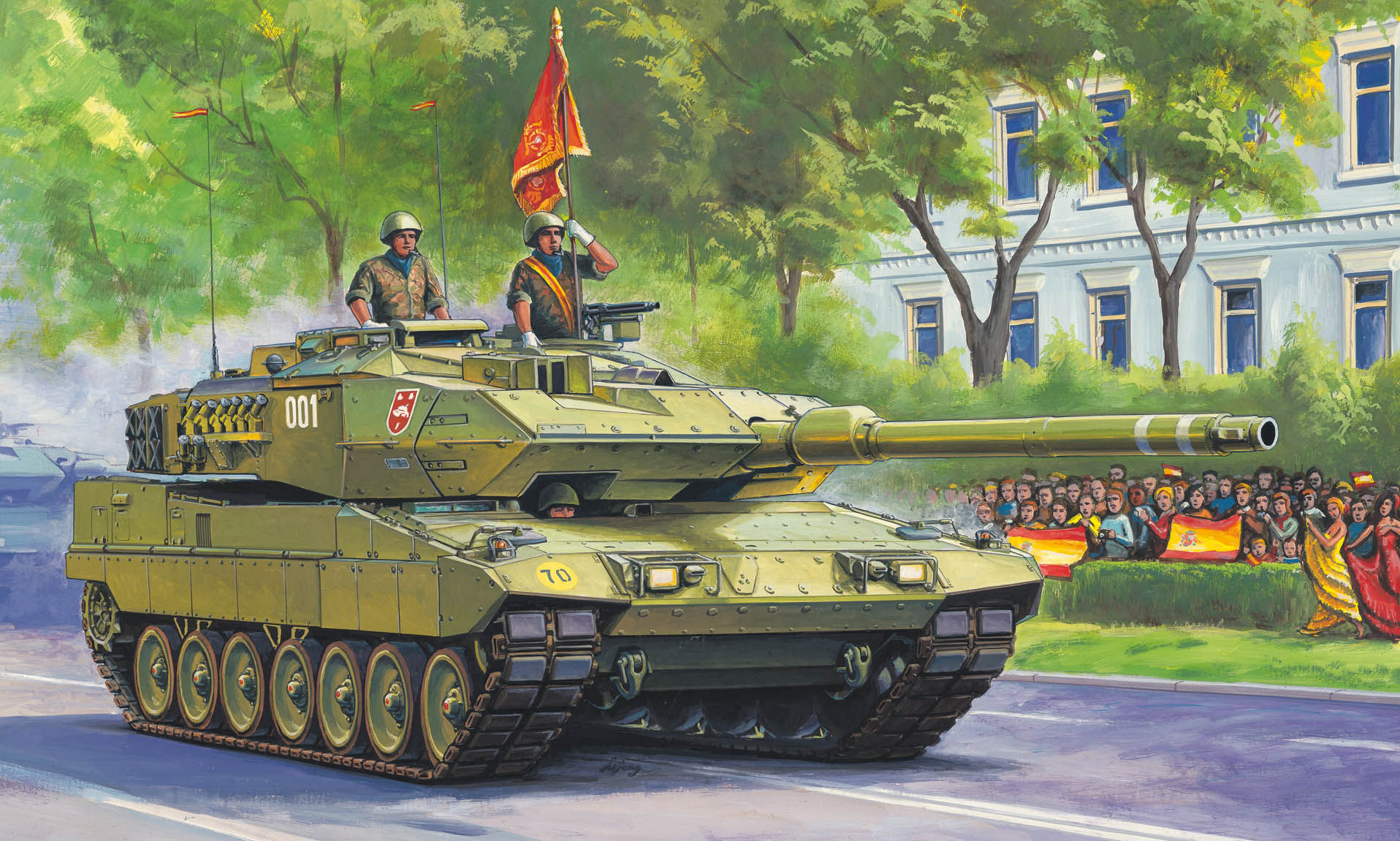 рисунок Spanish Leopard 2E