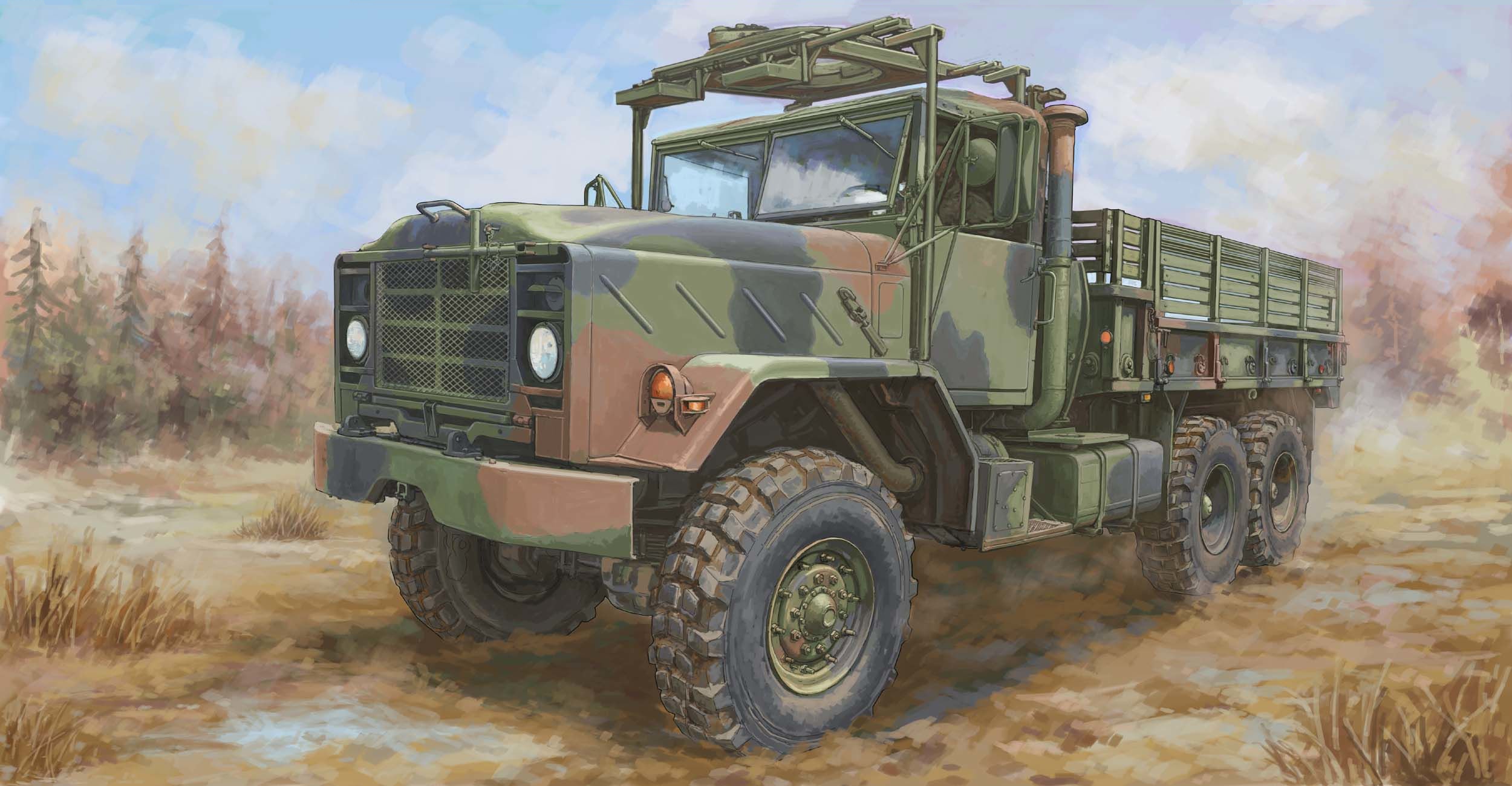 рисунок M923A2 Military Cargo Truck