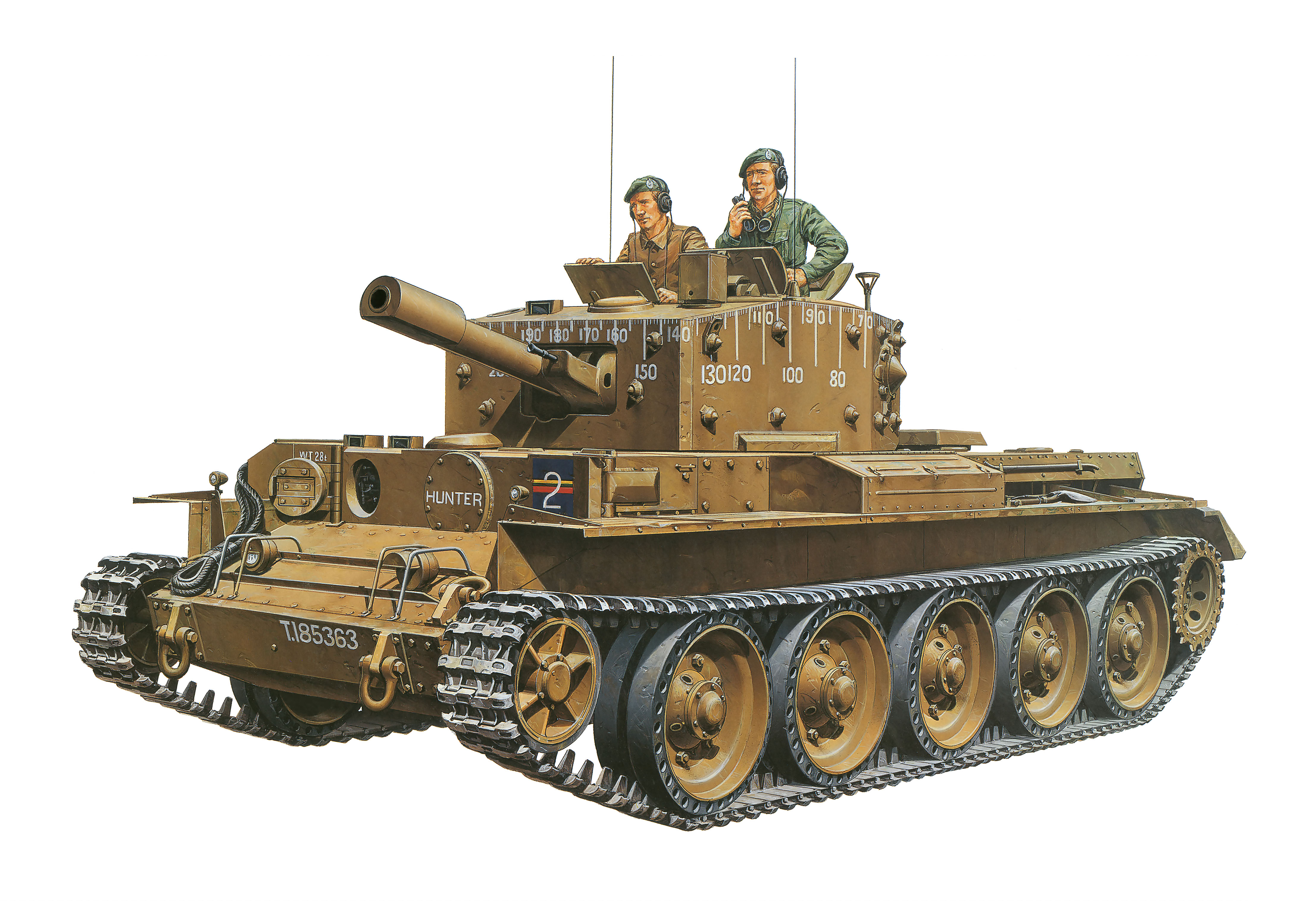 рисунок Centaur C.S. Mk.IV  British Cruiser Tank Mk.VII