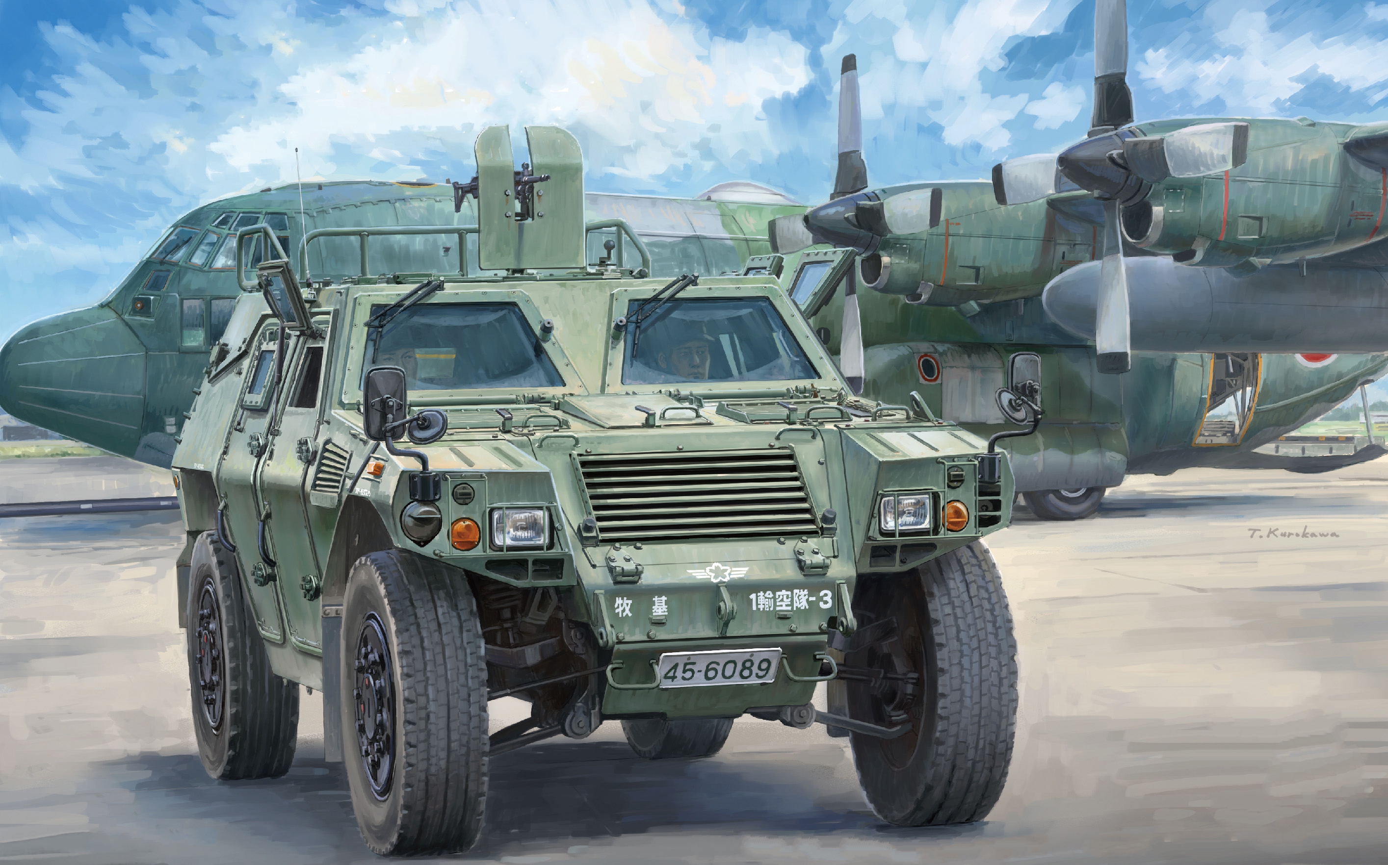 рисунок JASDF Light Armoured Vehicle