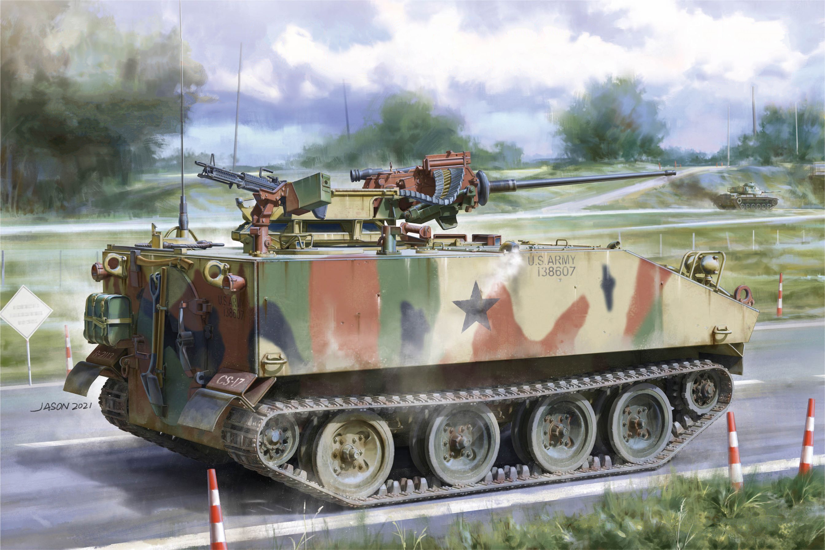 рисунок M114A1E1 CRV