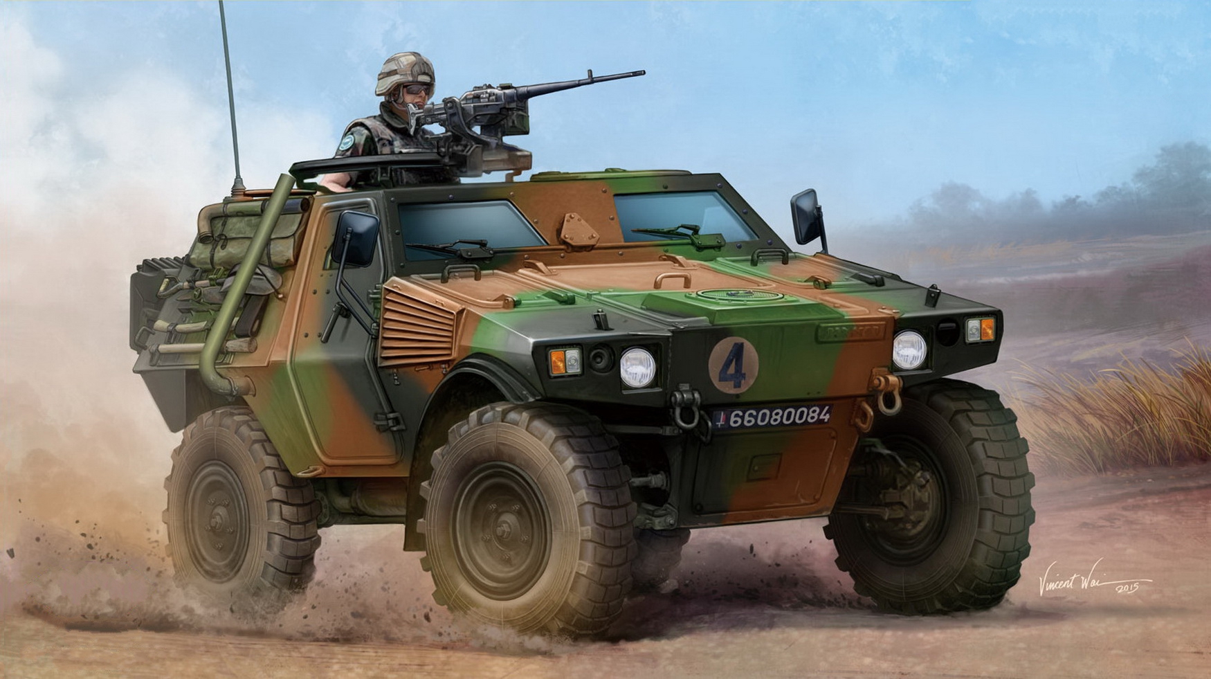 рисунок French VBL Armour Car