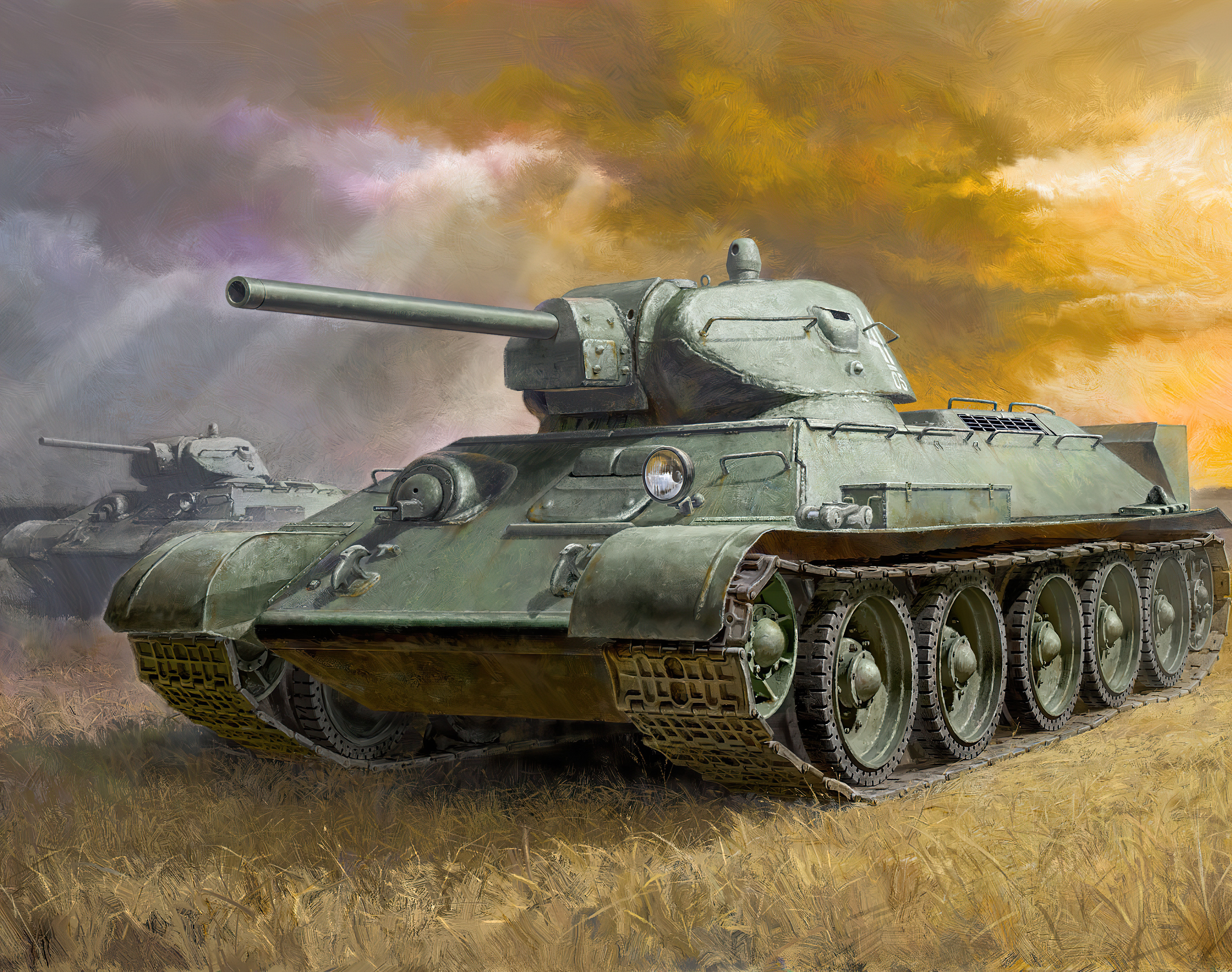 рисунок T-34/76 Mod. 1941