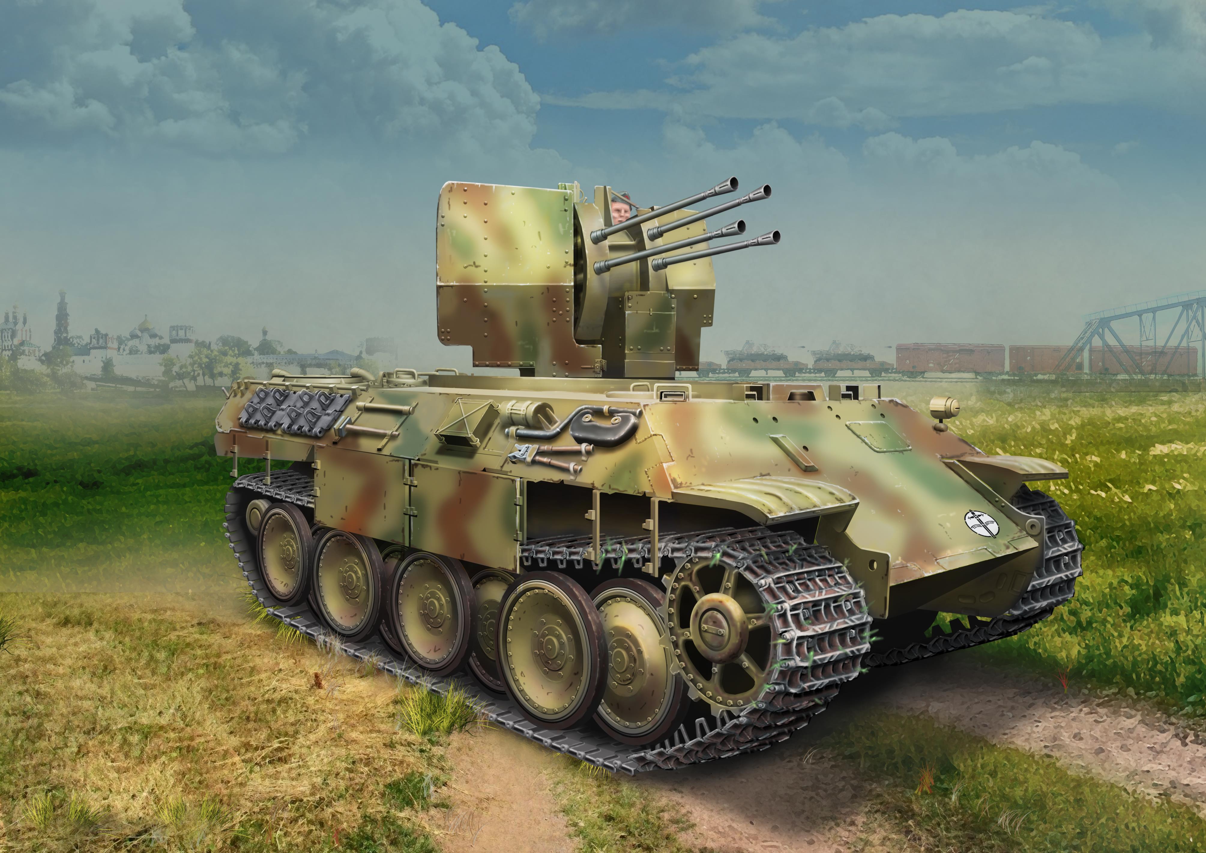 рисунок Flak Panther Ausf.D