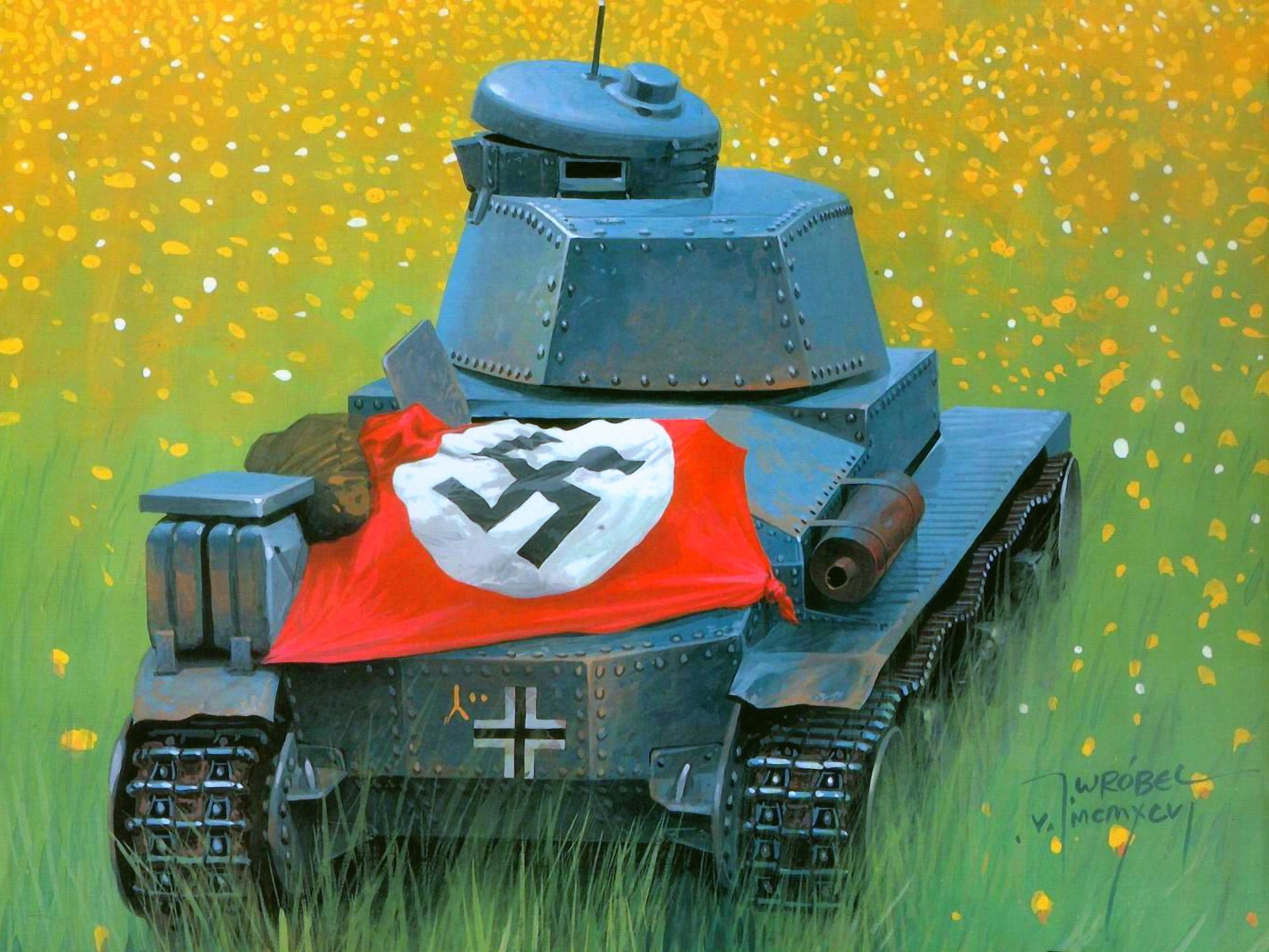 рисунок Лёгкий танк PzKpfw 35(t)