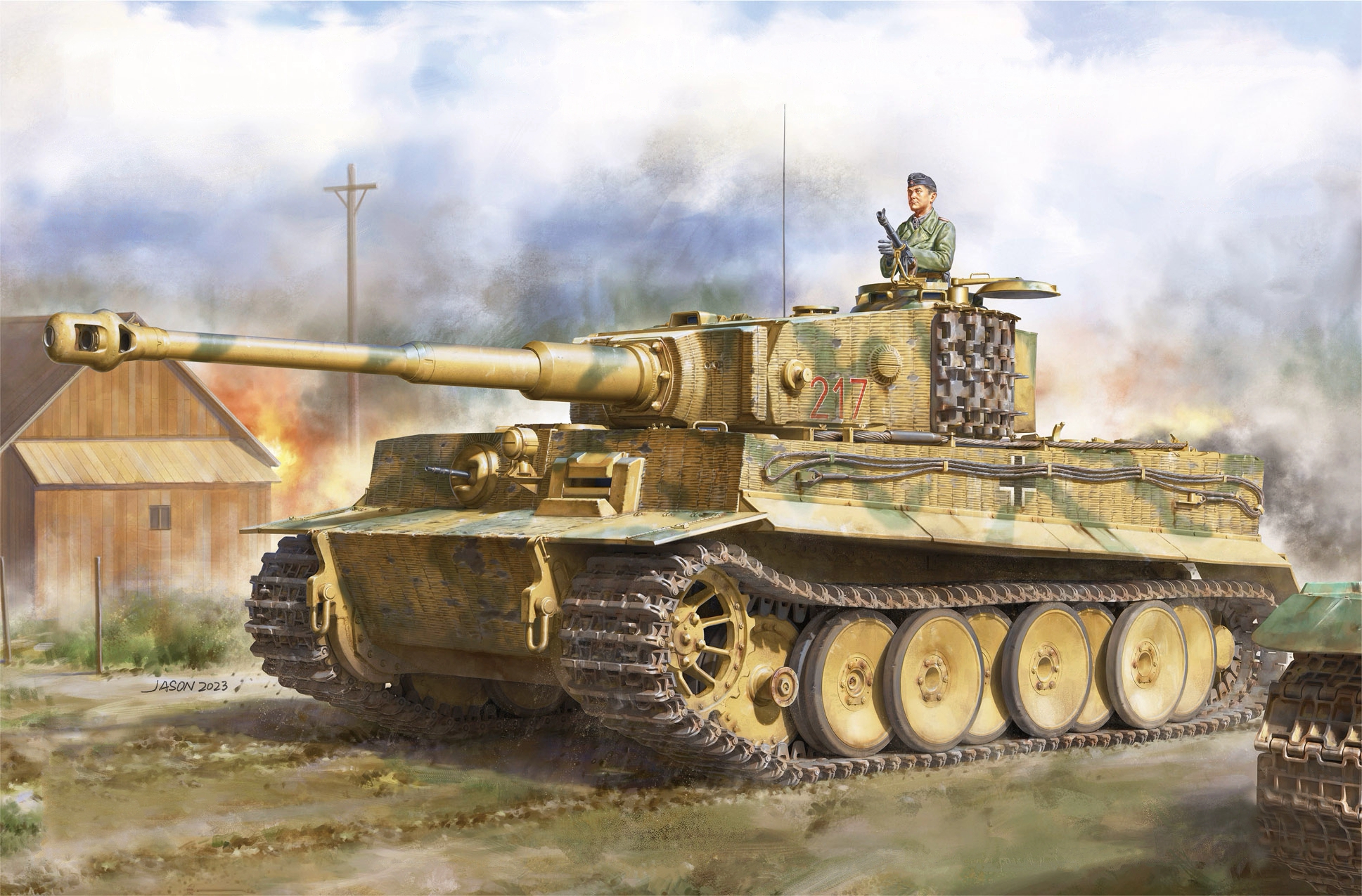 рисунок Pz.Kpfw.VI Ausf.E Tiger I (Sd.Kfz.181) Mid