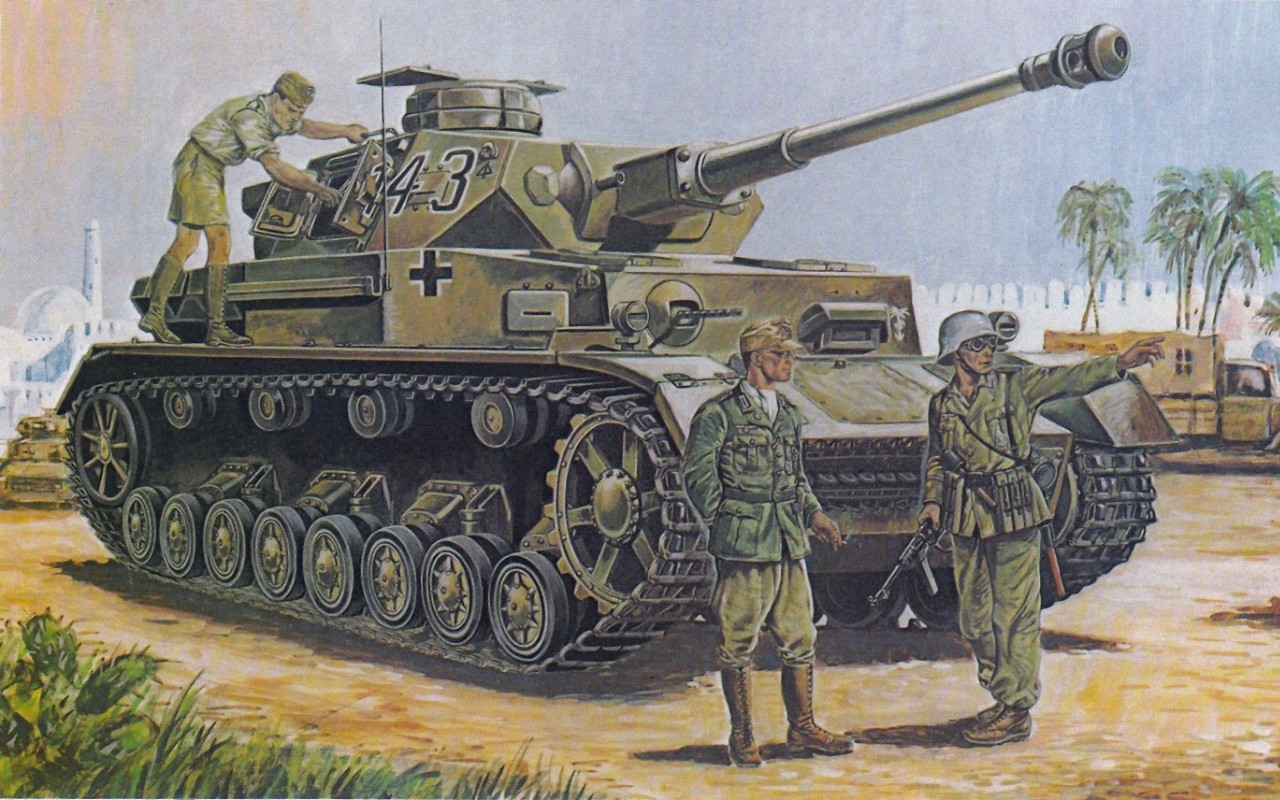 рисунок PzKpfw IV Ausf G