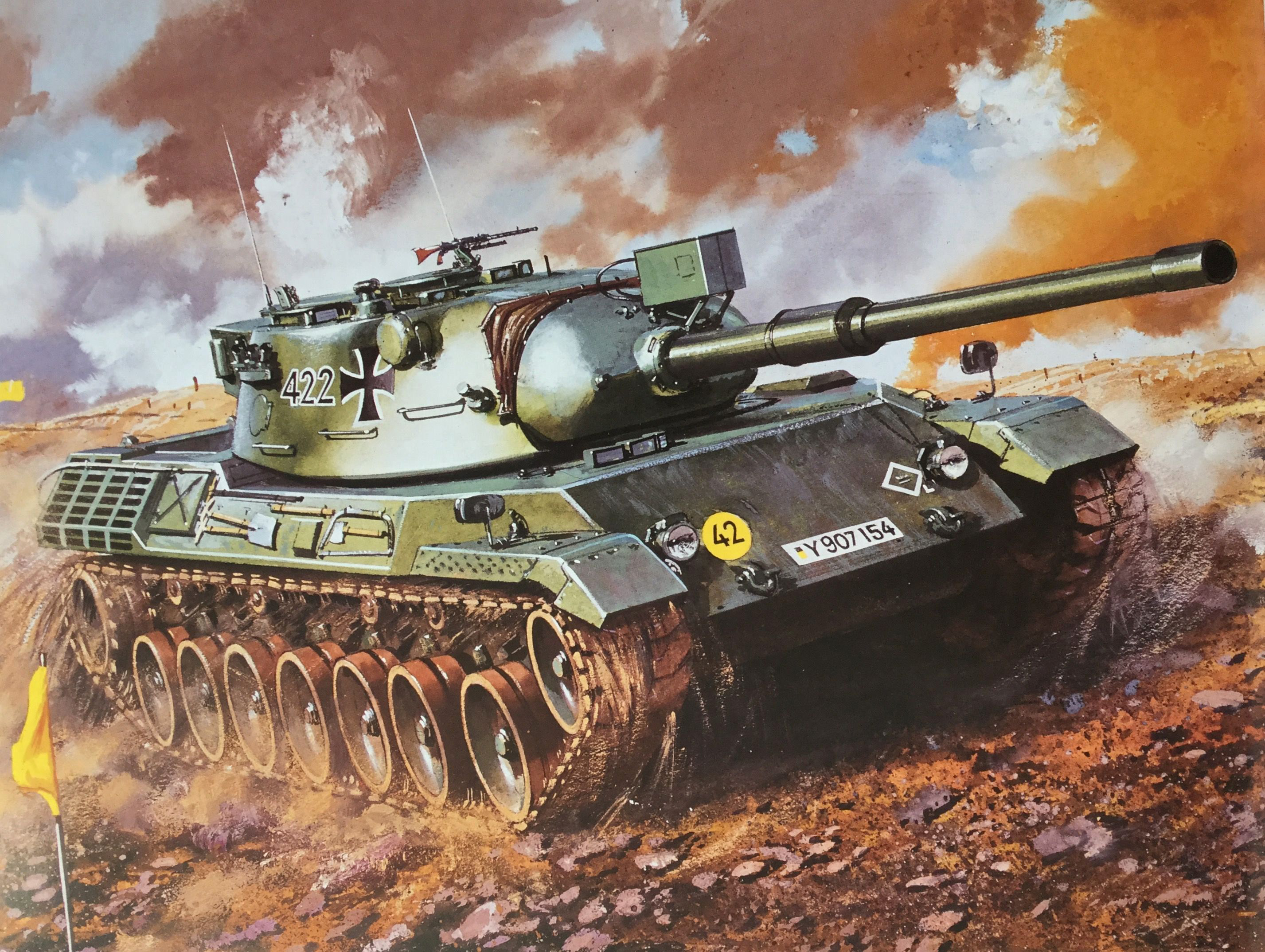 рисунок Leopard Tank