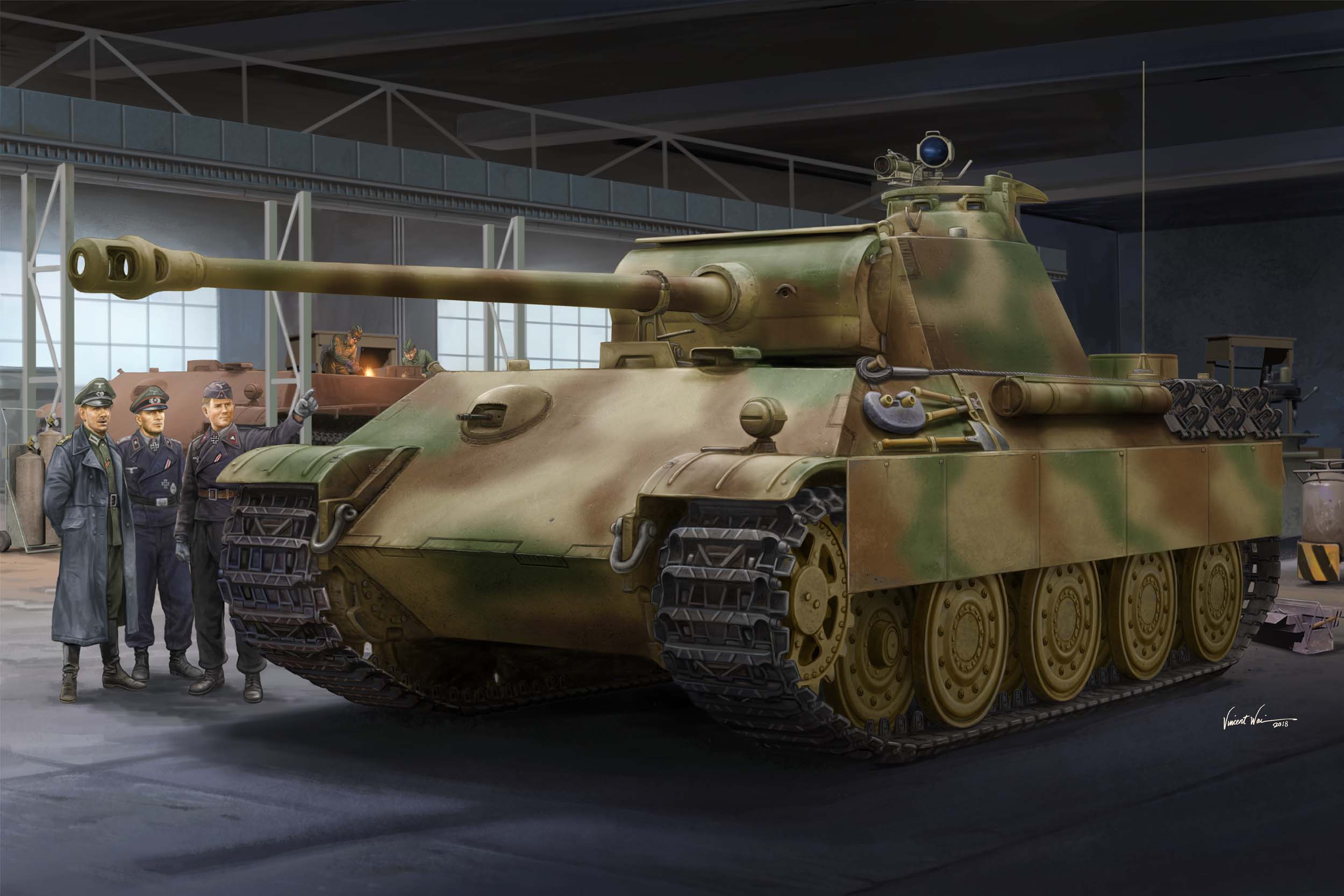 рисунок Sd.Kfz.171 Panther G Late Version