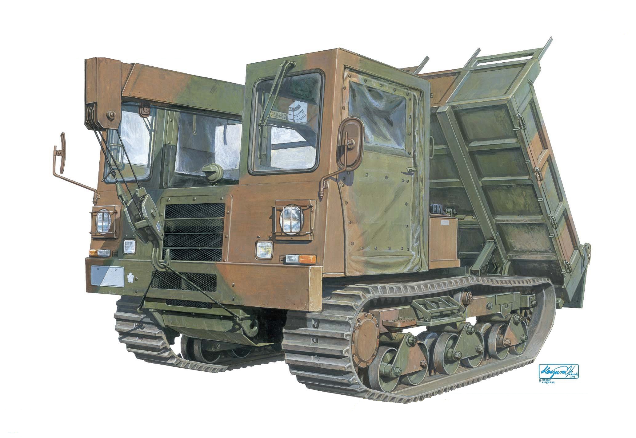 рисунок JGSDF Material Carrier Vehicle