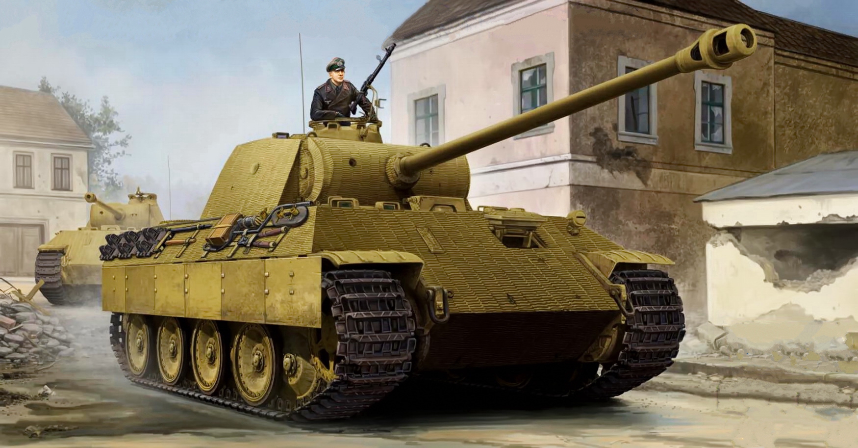 рисунок Pz.Kpfw.V Ausf.A Early Version