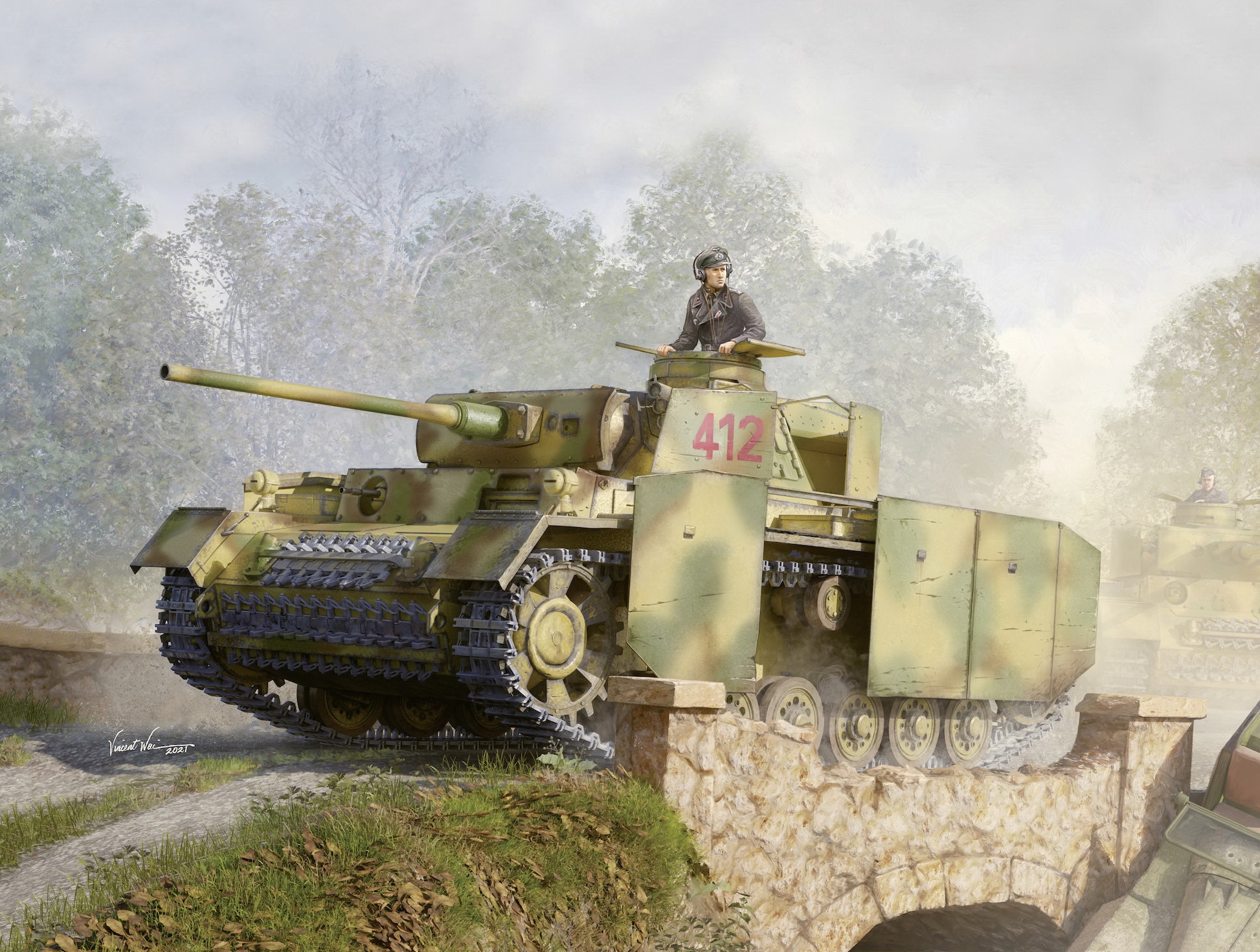 рисунок Pz.Kpfw.III Ausf.M