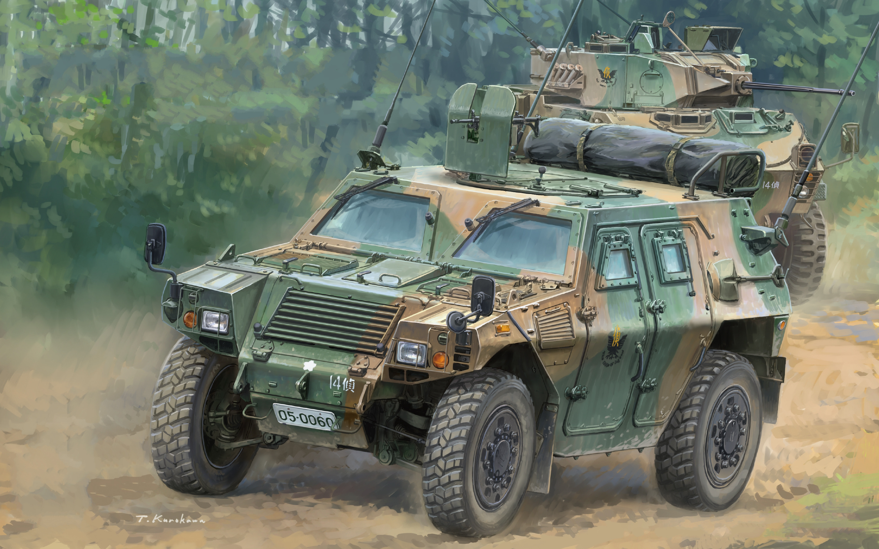 рисунок JASDF Light Armoured Vehicle