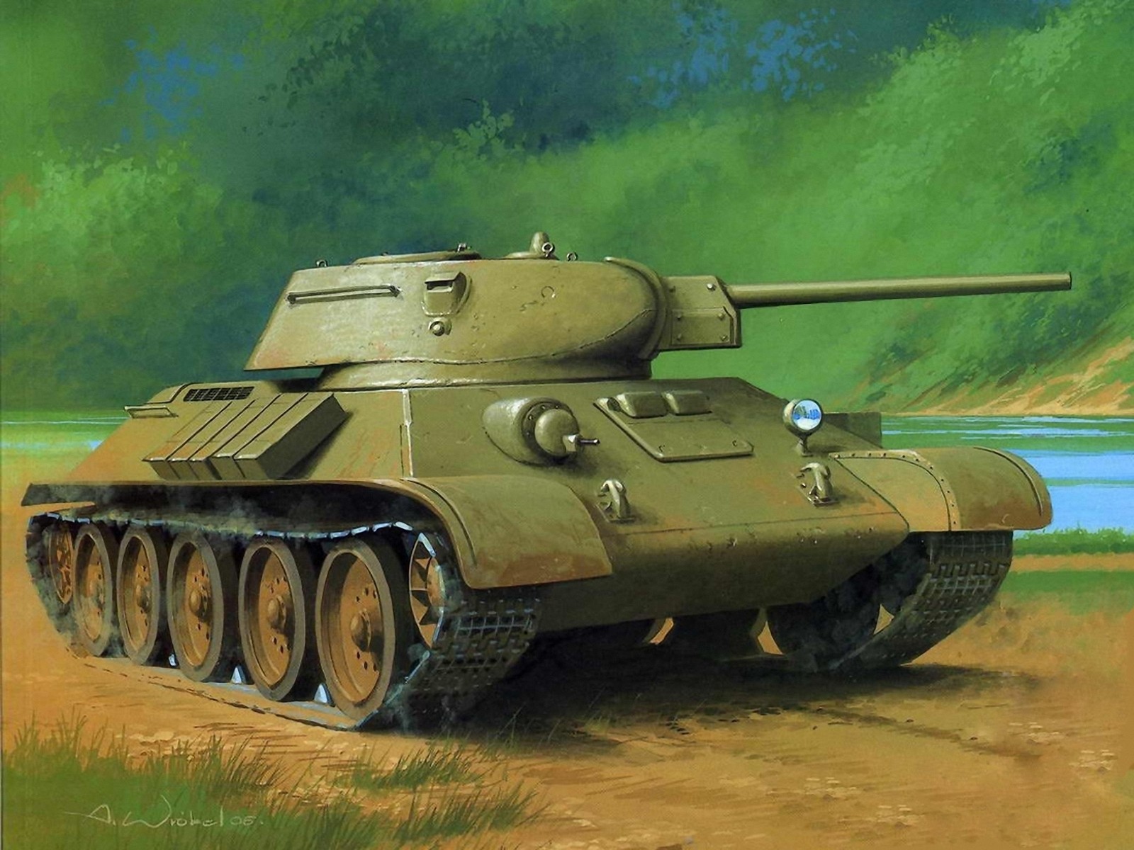 рисунок Т-34/76