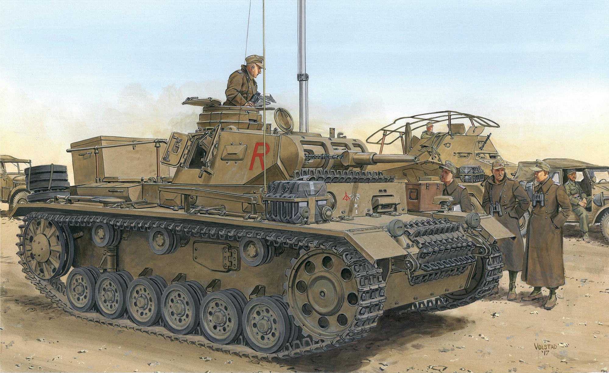 рисунок DAK Pz.Bef.Wg.III Ausf.H