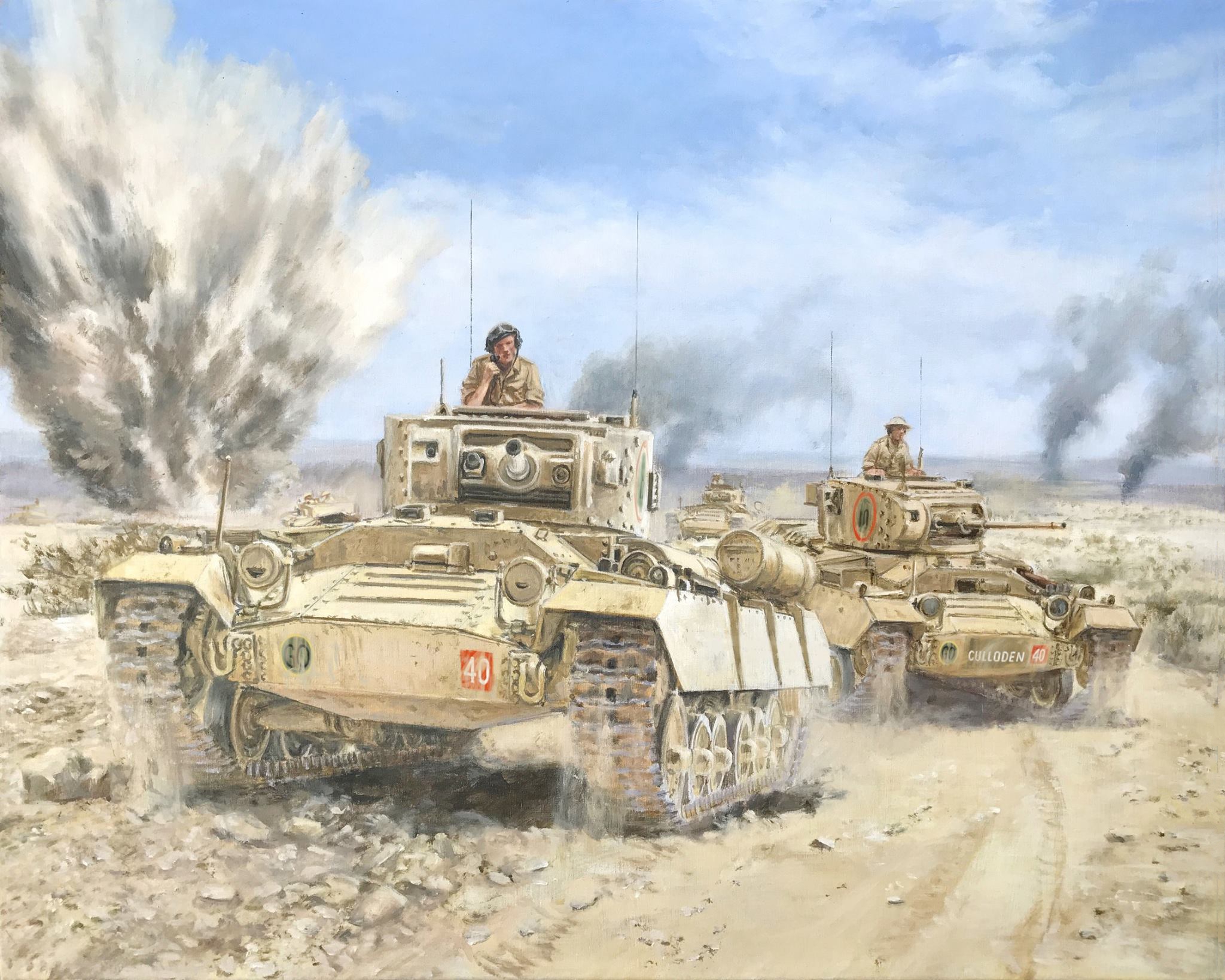 рисунок British Valentine Tank