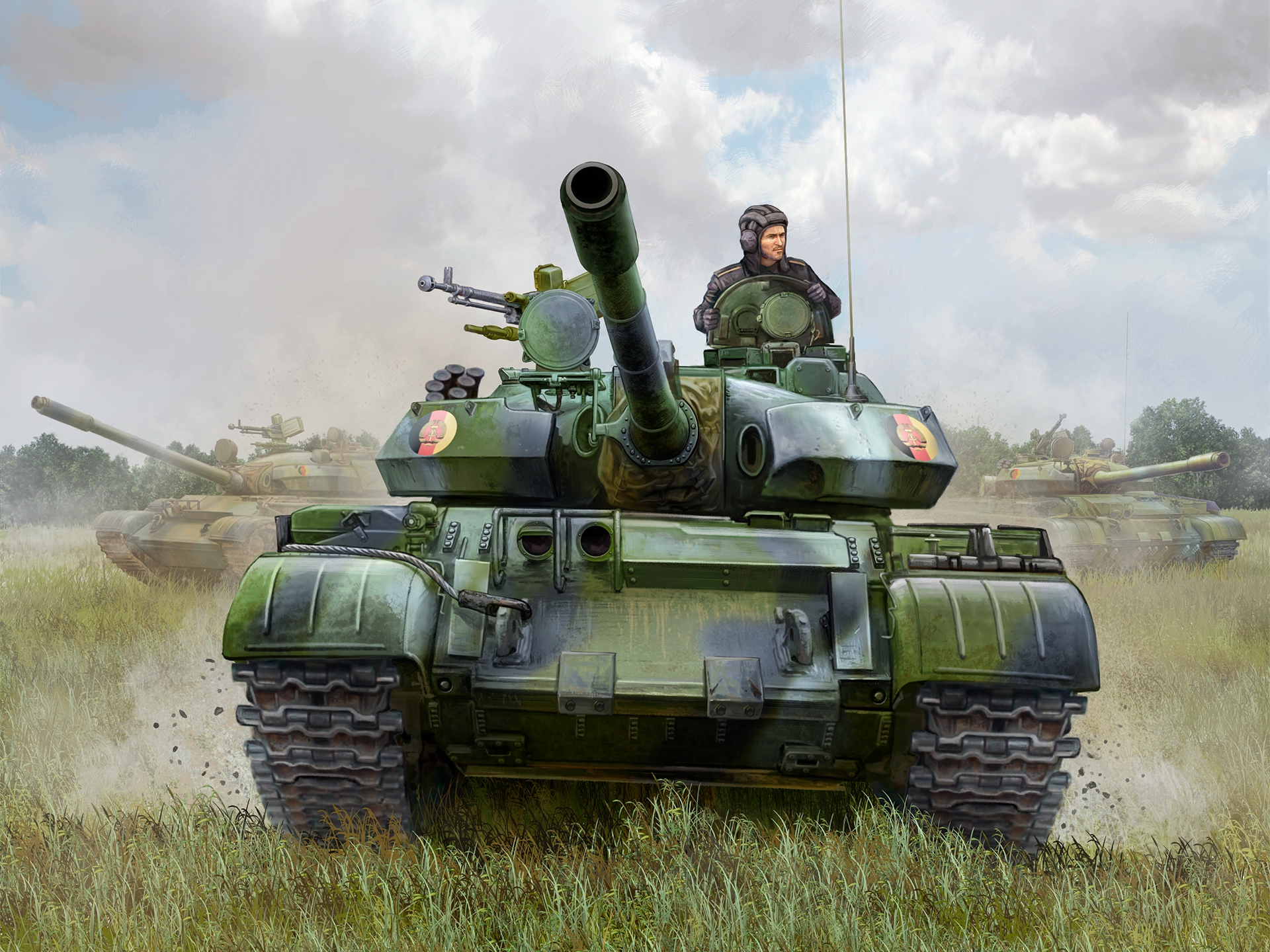 рисунок Т-55АМ2