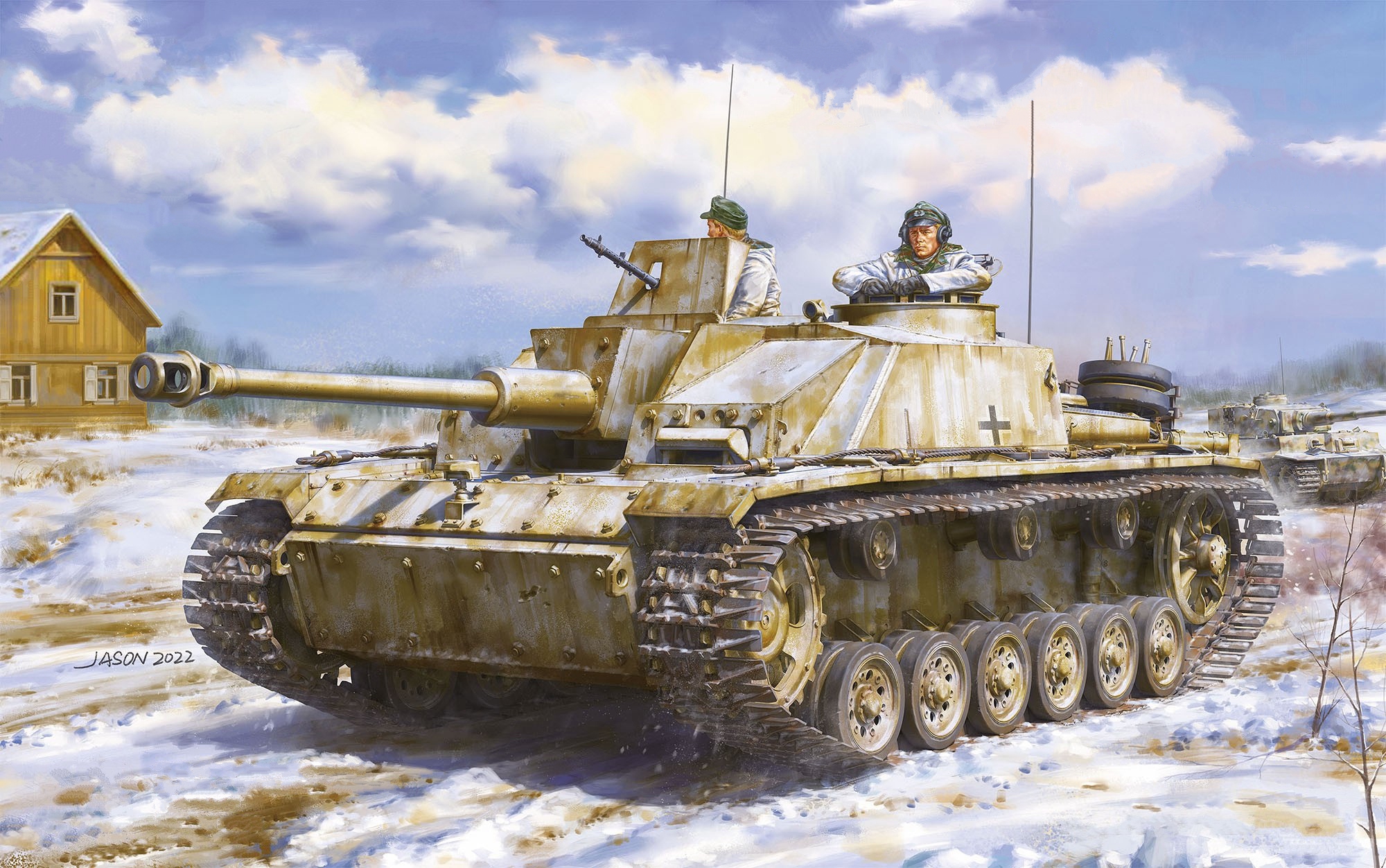 рисунок StuG III Ausf.G Early