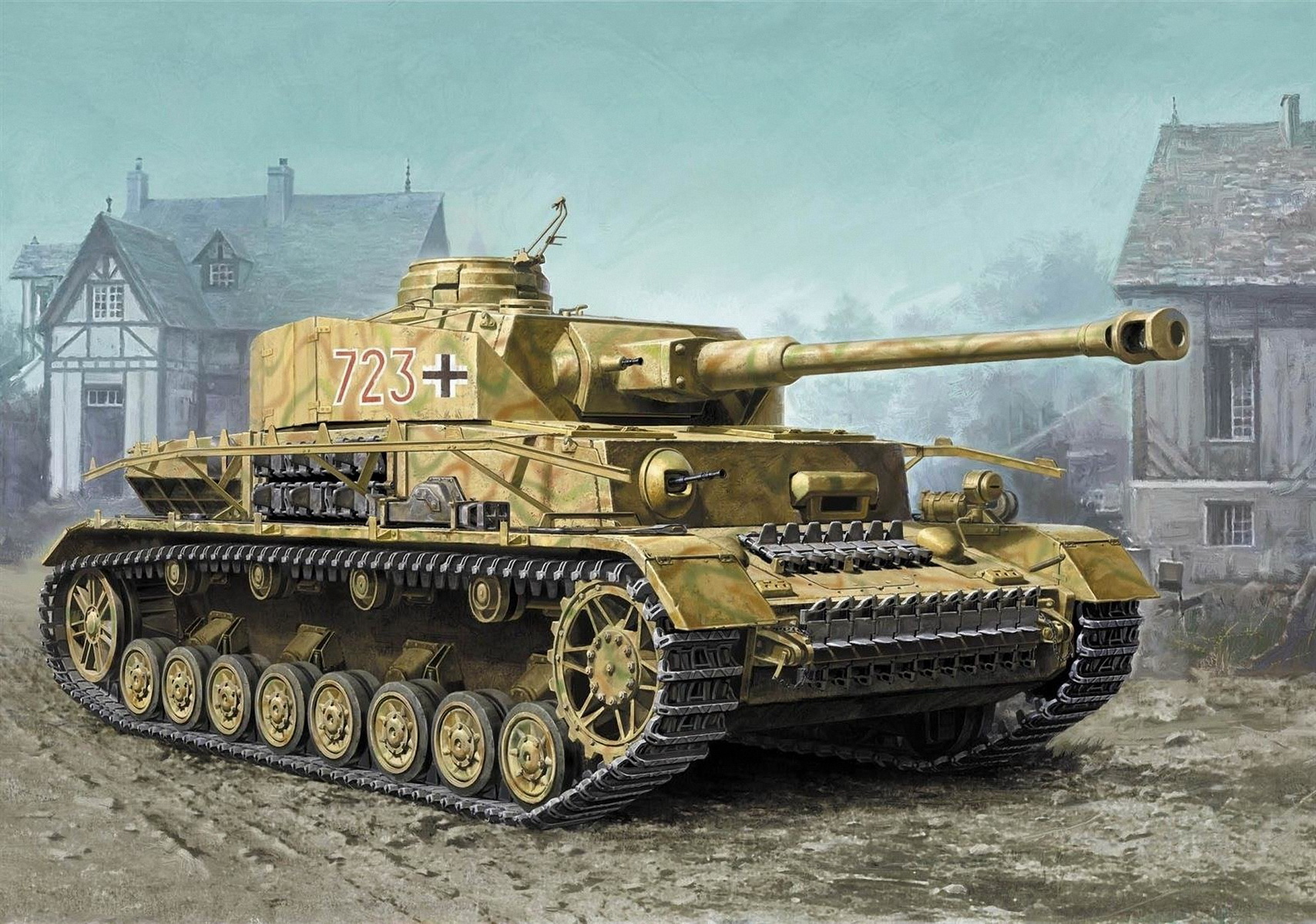 рисунок Panzerkampfwagen IV Ausf.J Sd.Kfz.161/2
