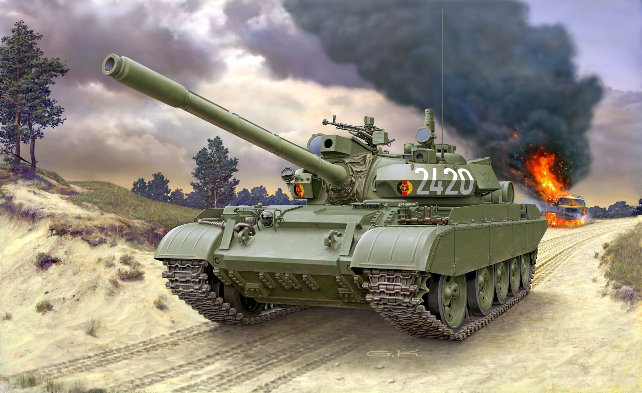 рисунок T-55AM2B