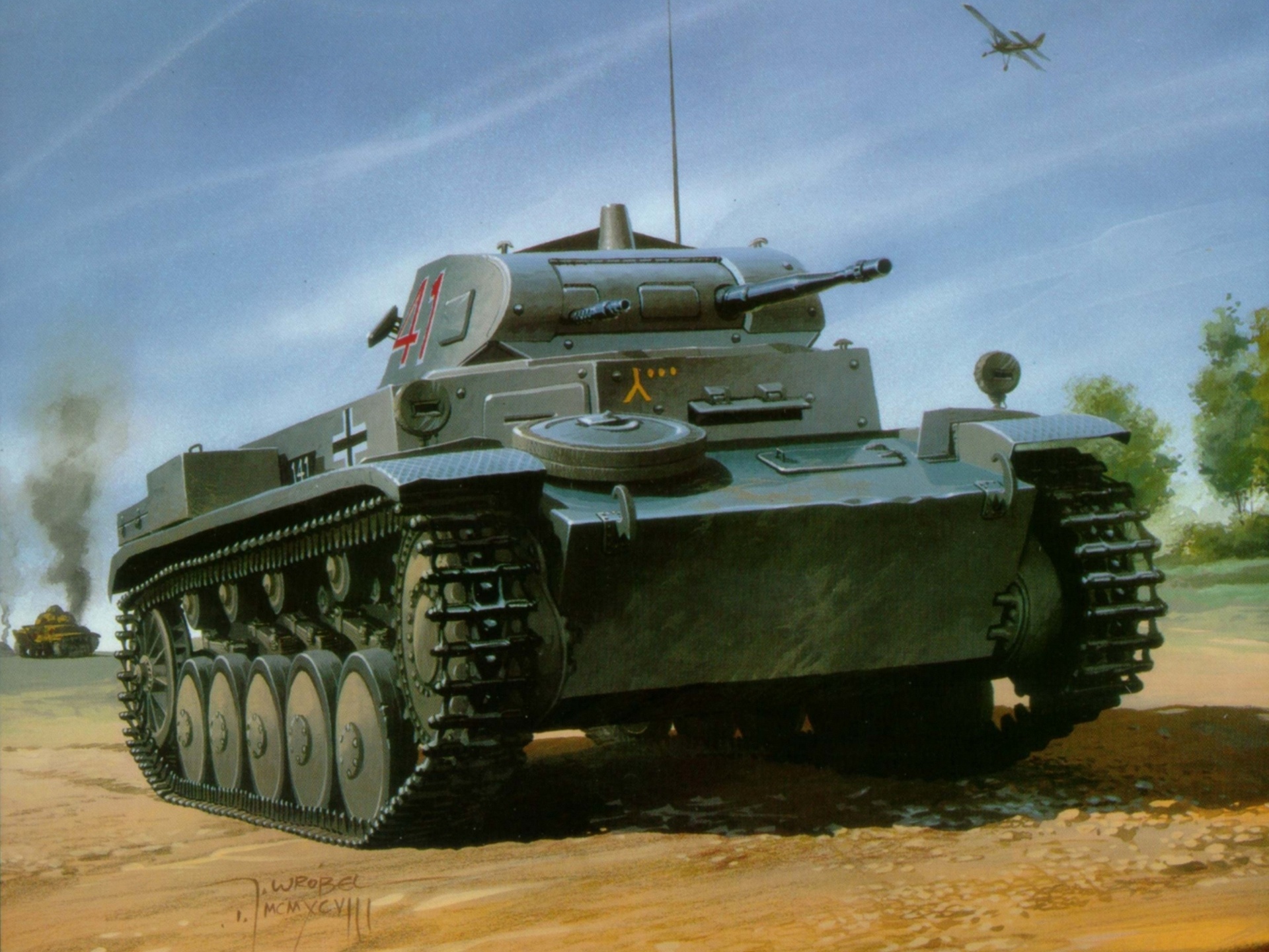 рисунок PzKpfw II Ausf C
