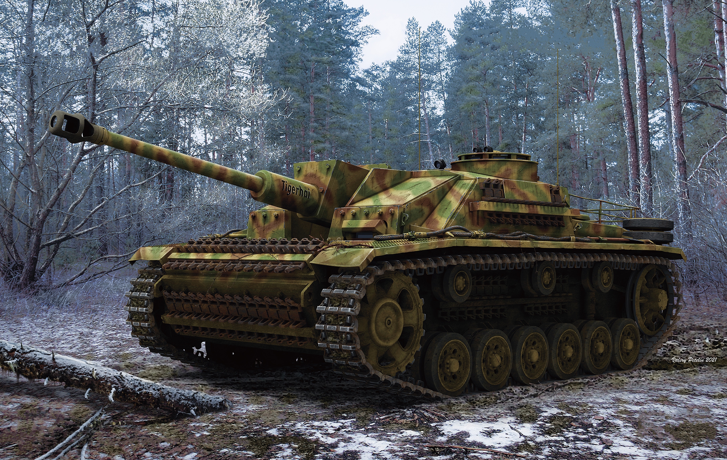 рисунок StuG III Ausf.G Early Production