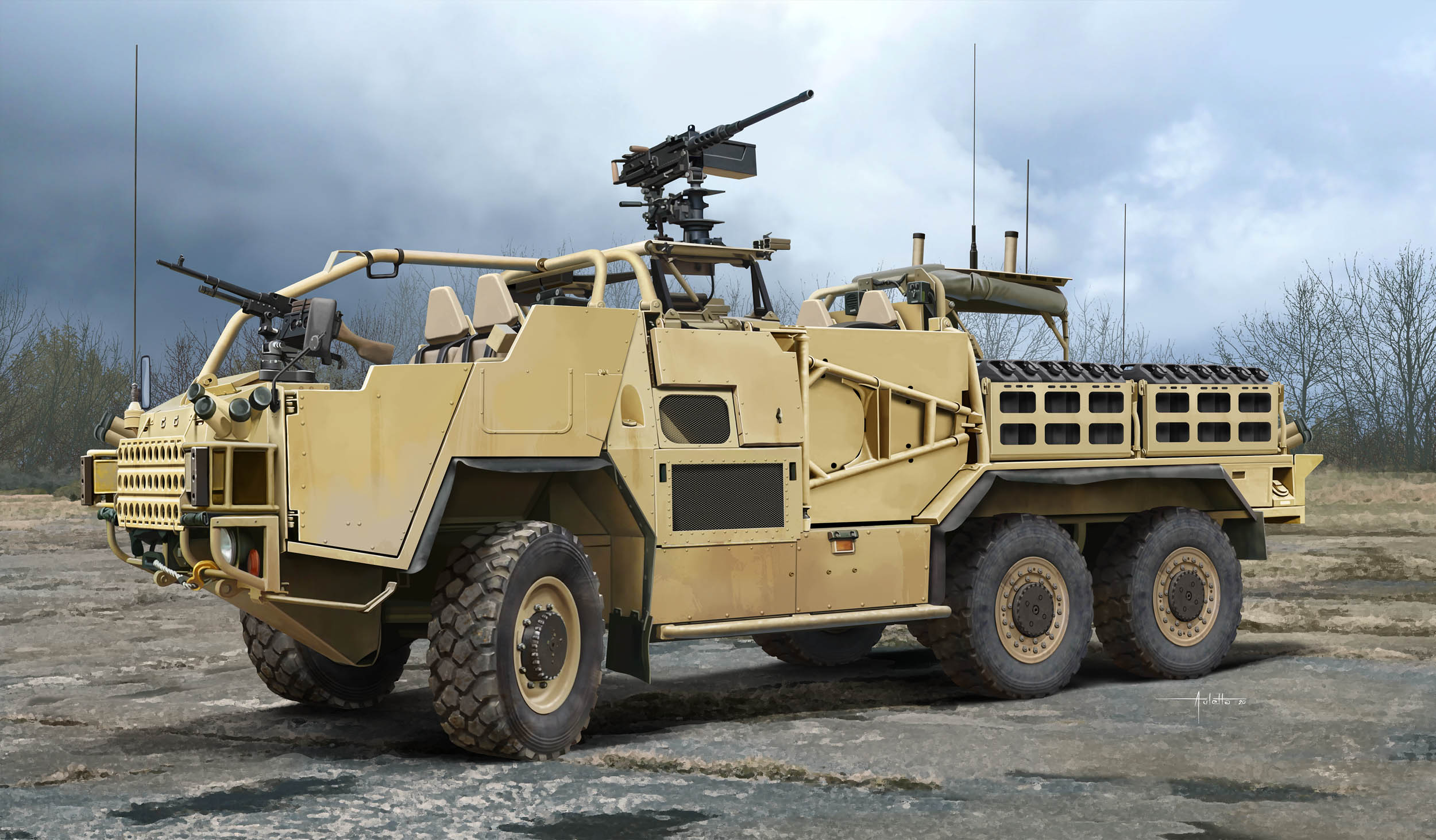рисунок Coyote TSV (Tactical Support Vehicle)