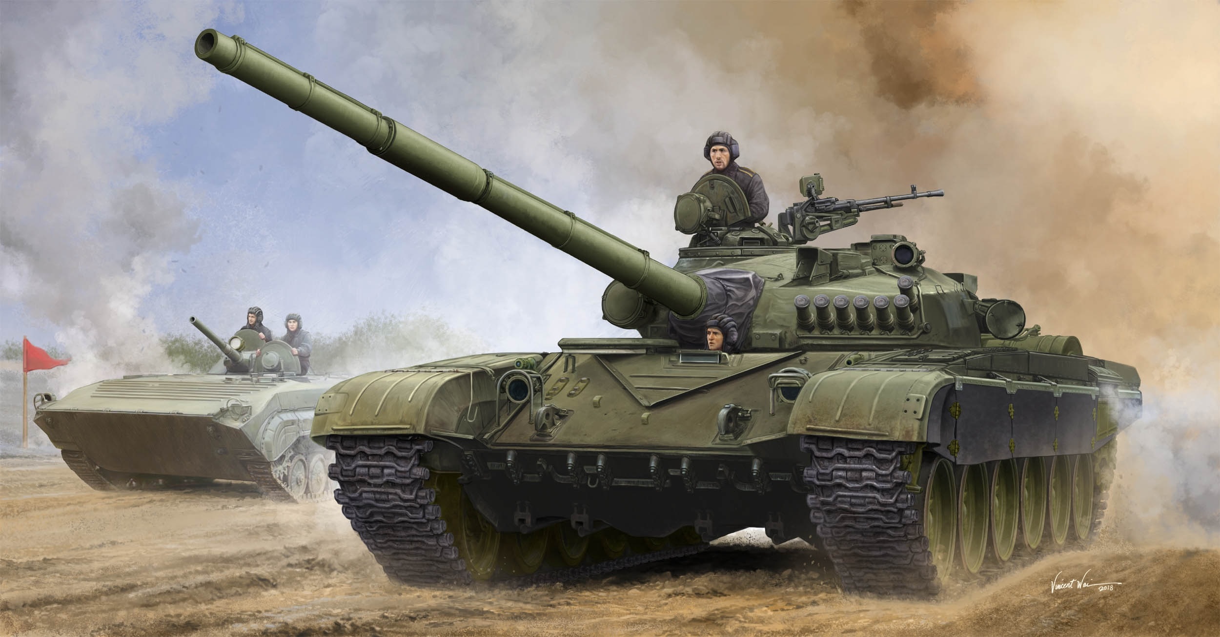 рисунок T-72A Mod 1979