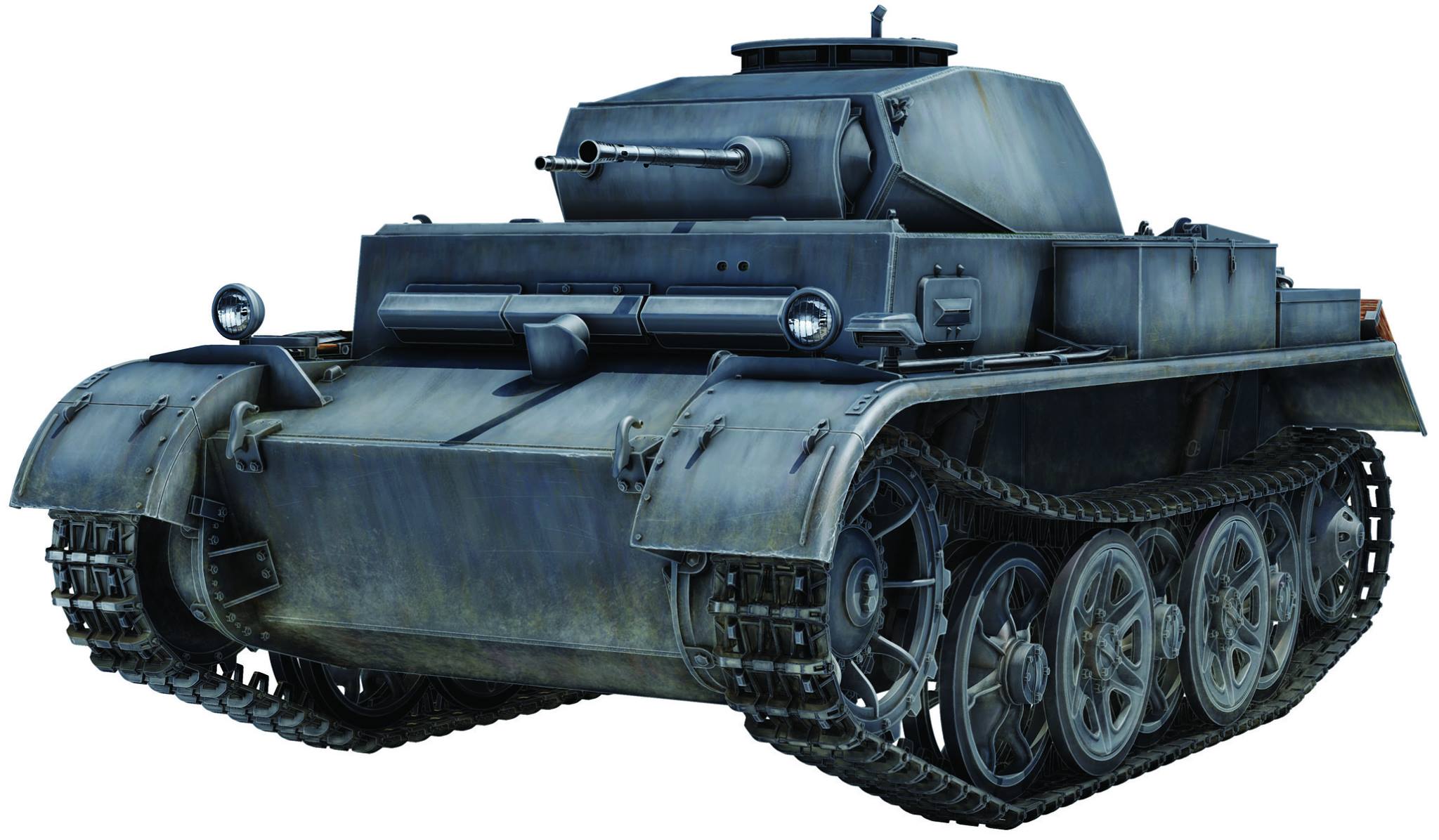 рисунок German Panzerkampfwagen II Ausf.G (VK901)
