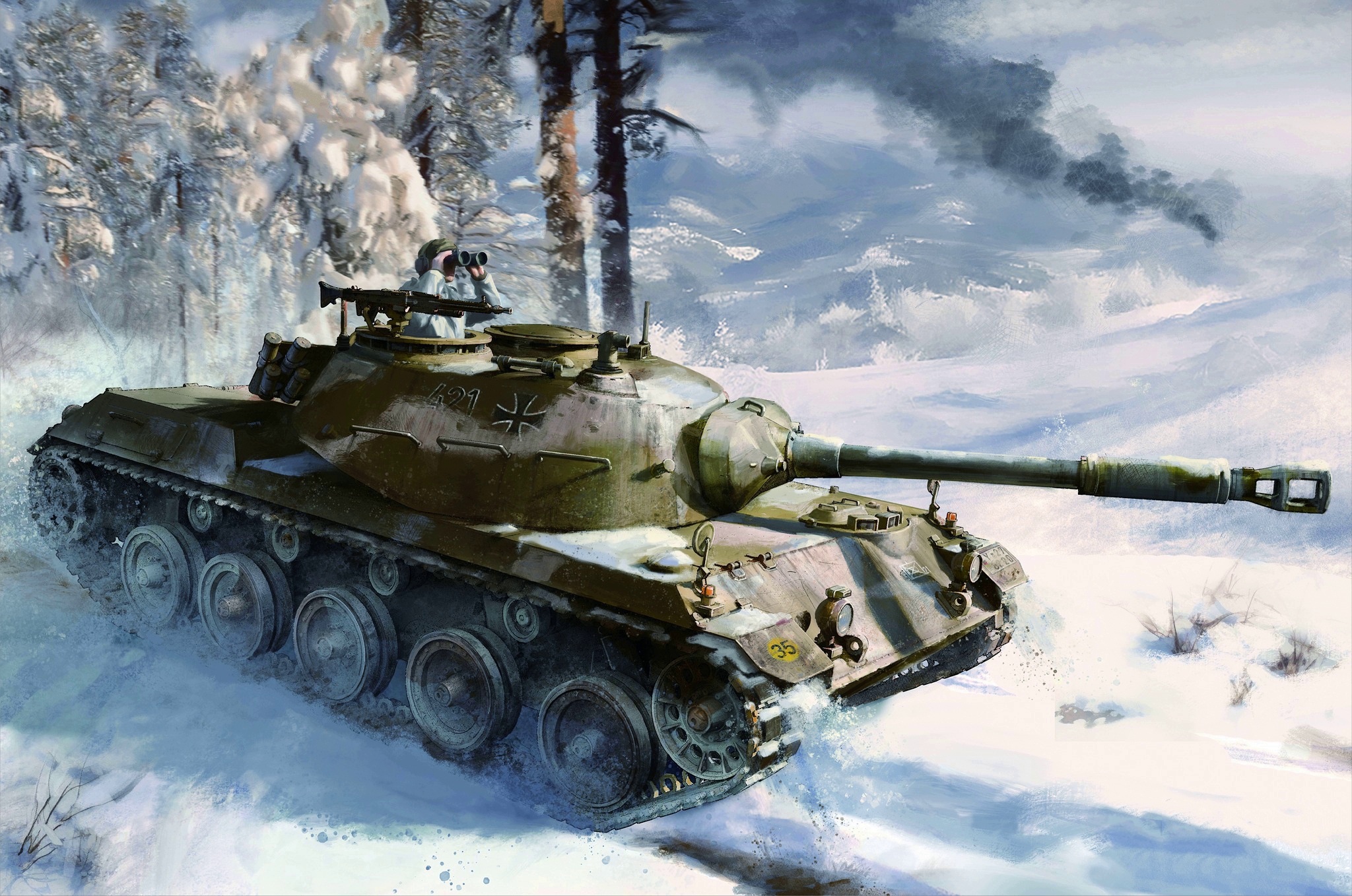 рисунок Spahpanzer Ru 251