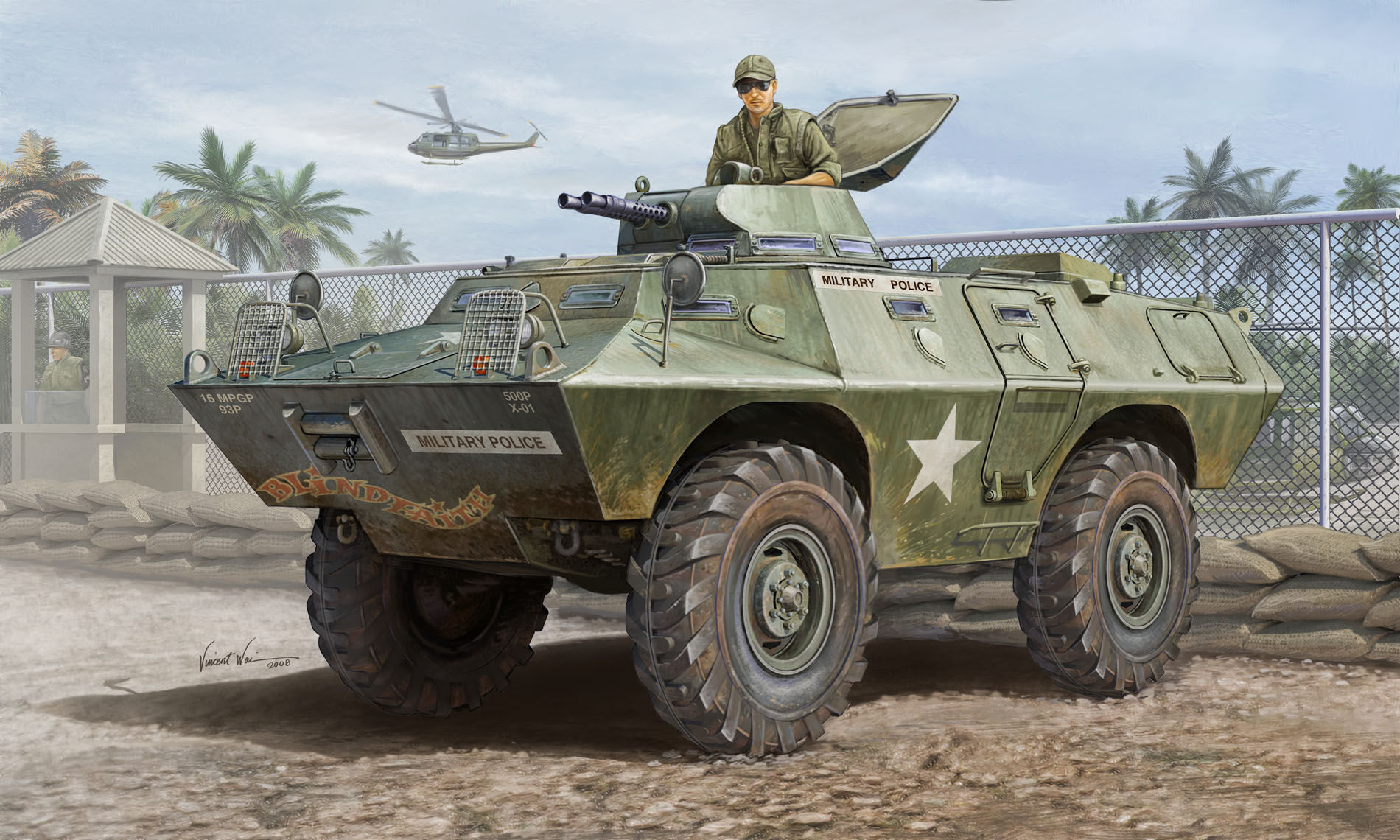 рисунок M706 Commando Armored Car
