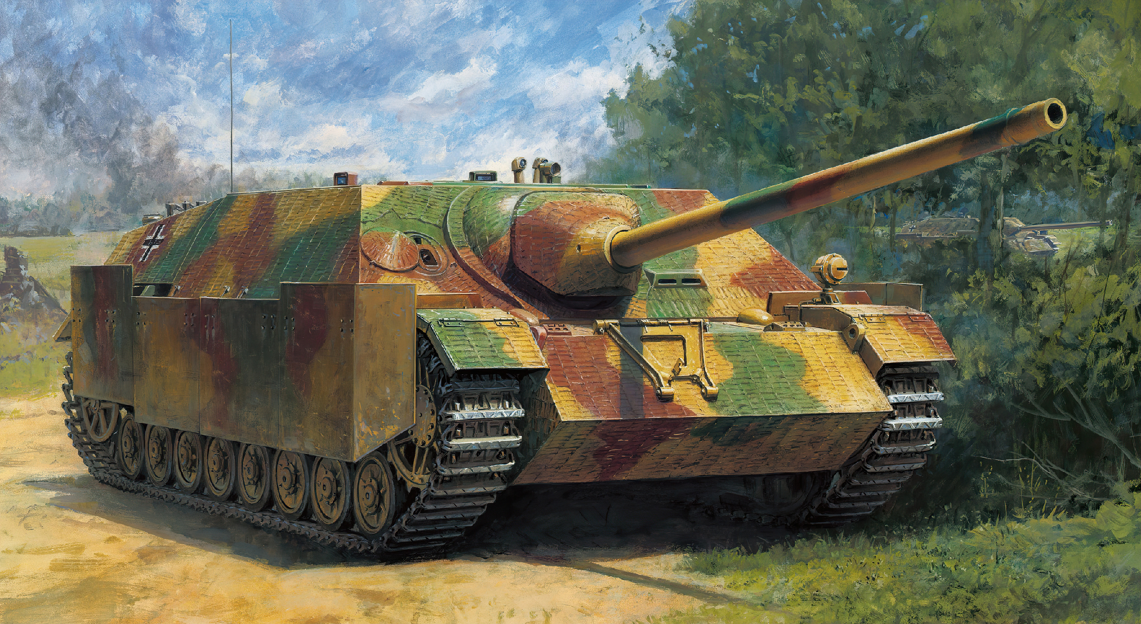 рисунок Jagdpanzer IV/70(V)
