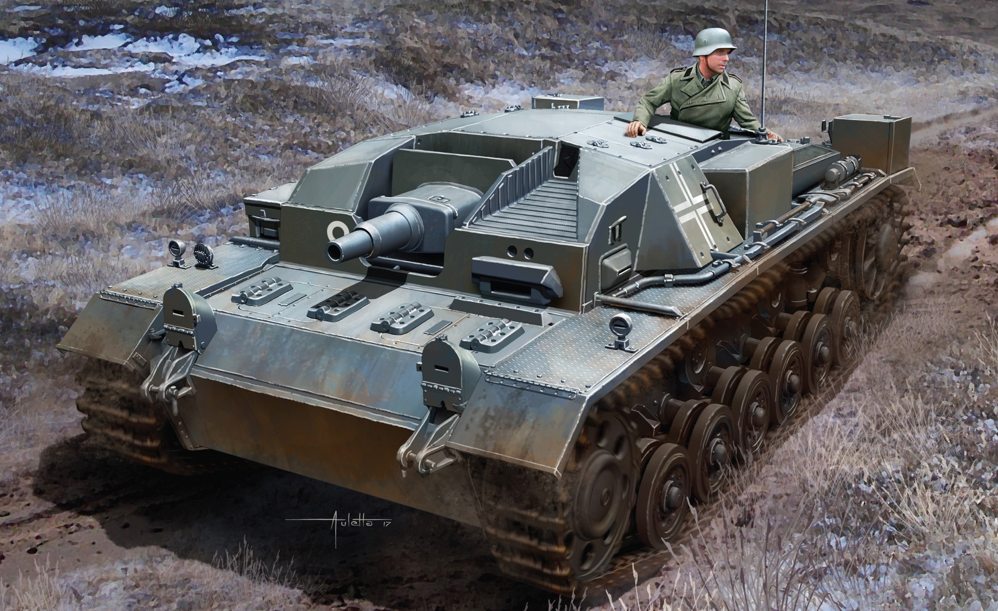 рисунок StuG.lll Ausf.A
