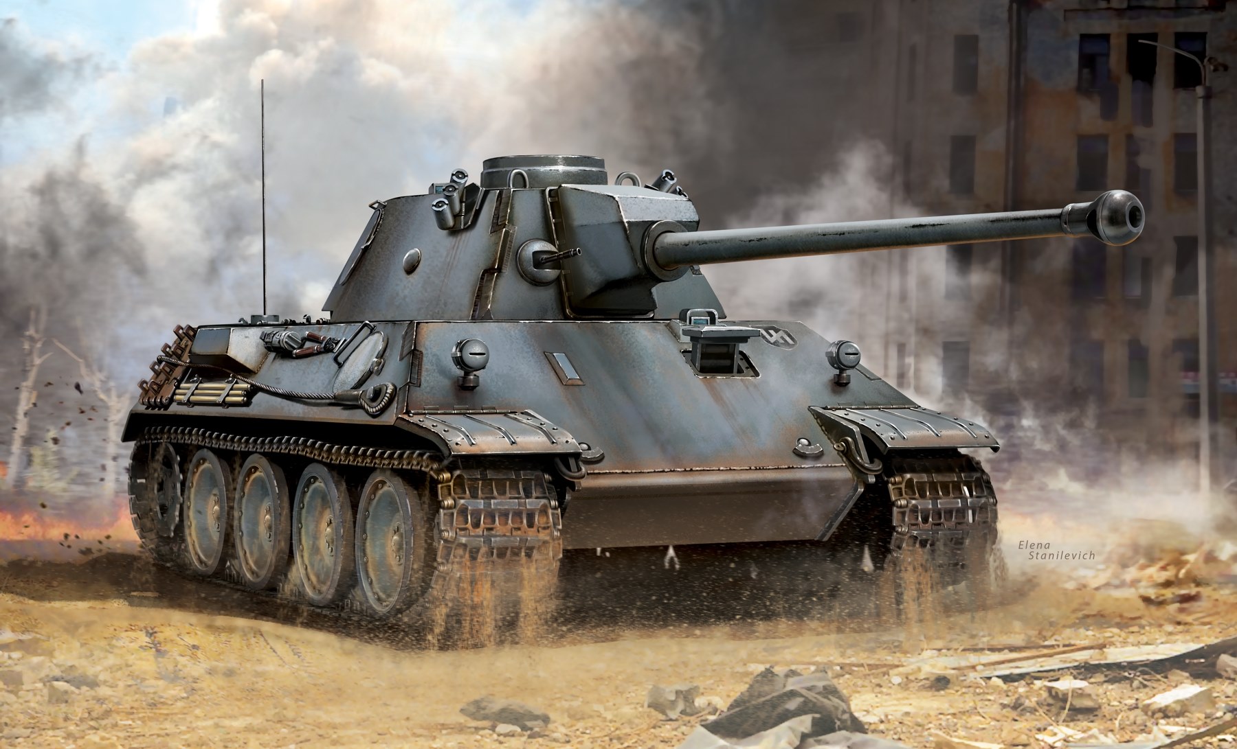 рисунок VK30.02 (DB) German Medium Tank