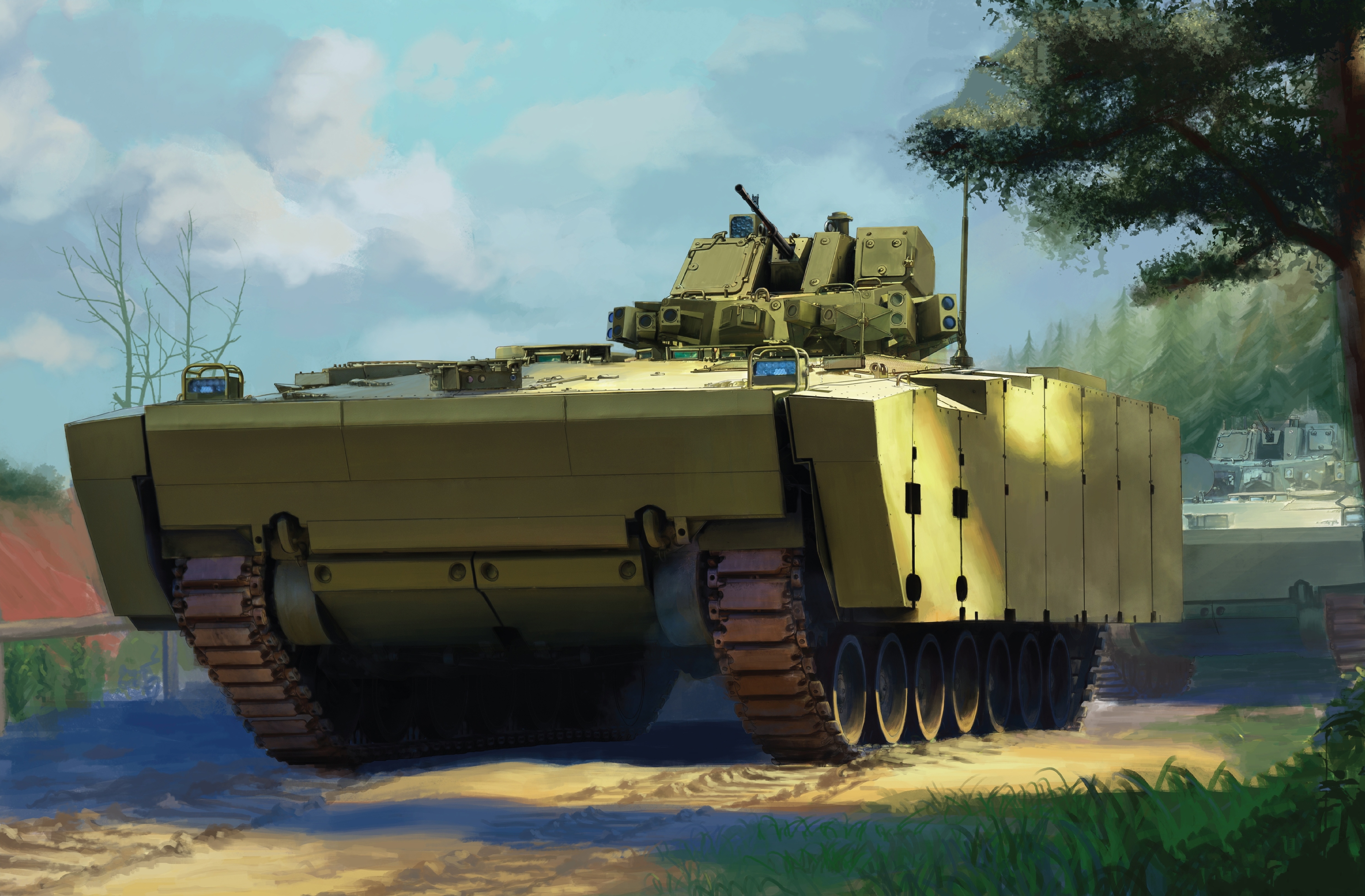 рисунок Kurganec-25 BTR Object 693
