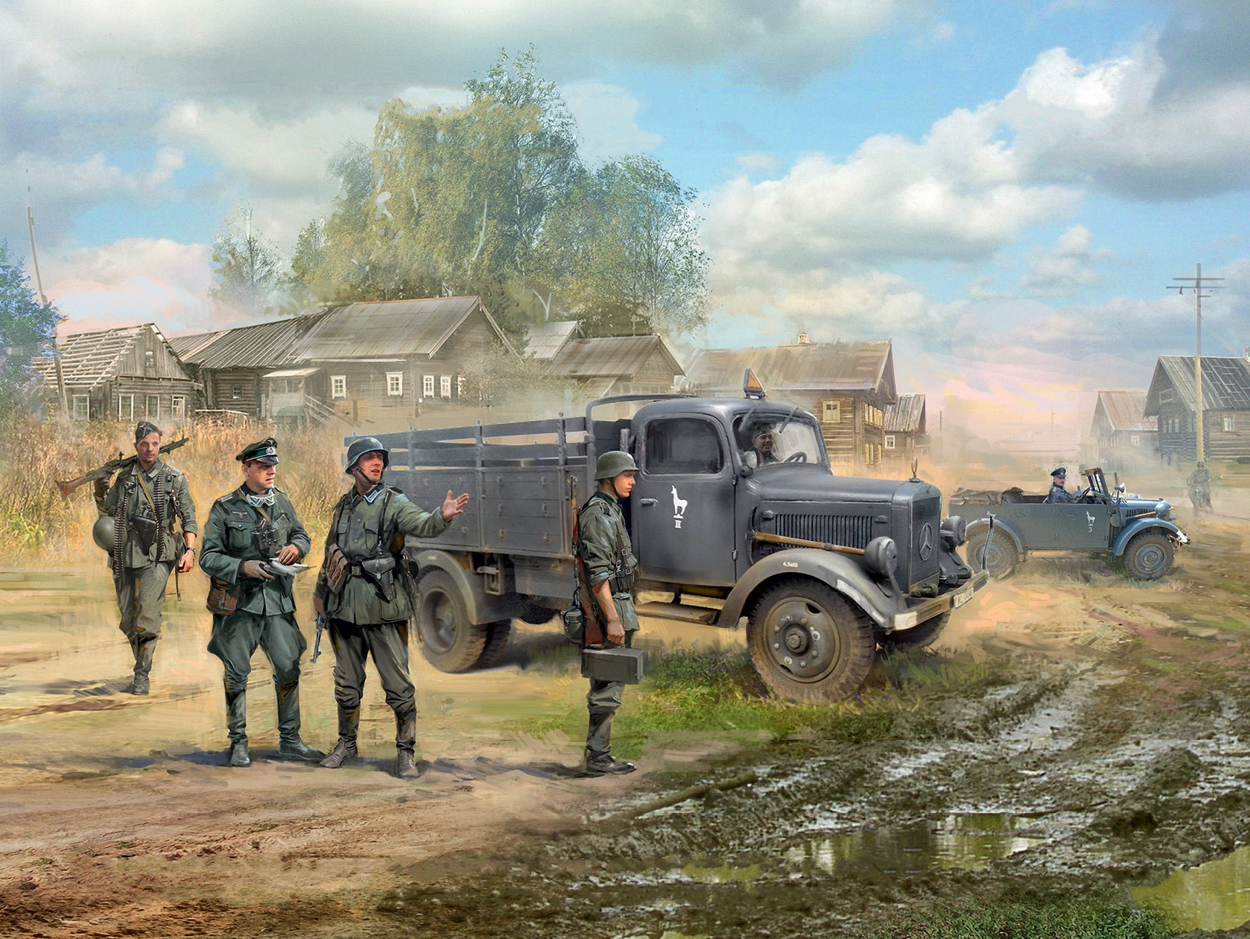 рисунок Army Group "Center" (Summer 1941)