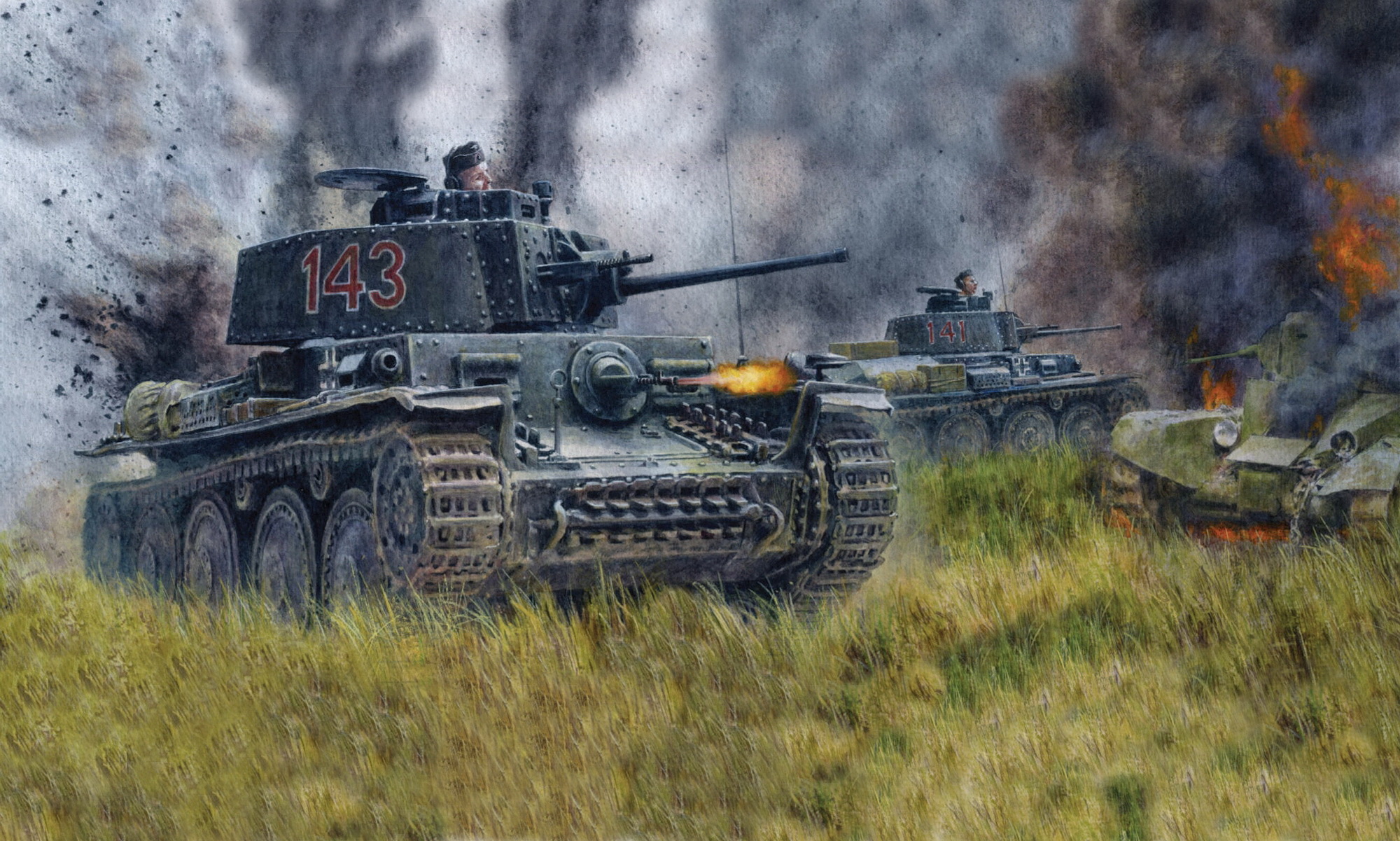 рисунок Panzer 38(t) ZUG